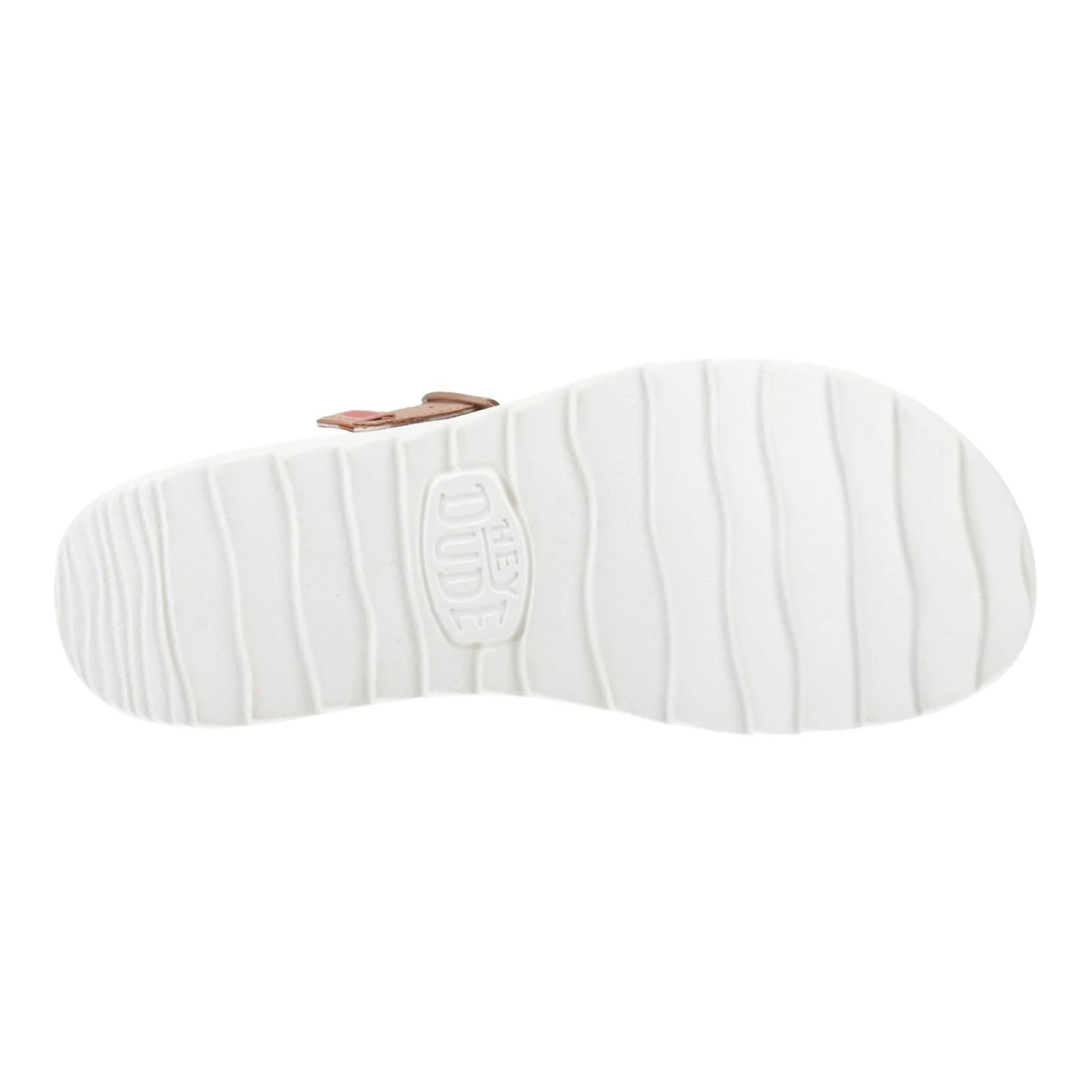 HEYDUDE Delray Buckle Classic Polyester Women's Tan Sandals - Image 8