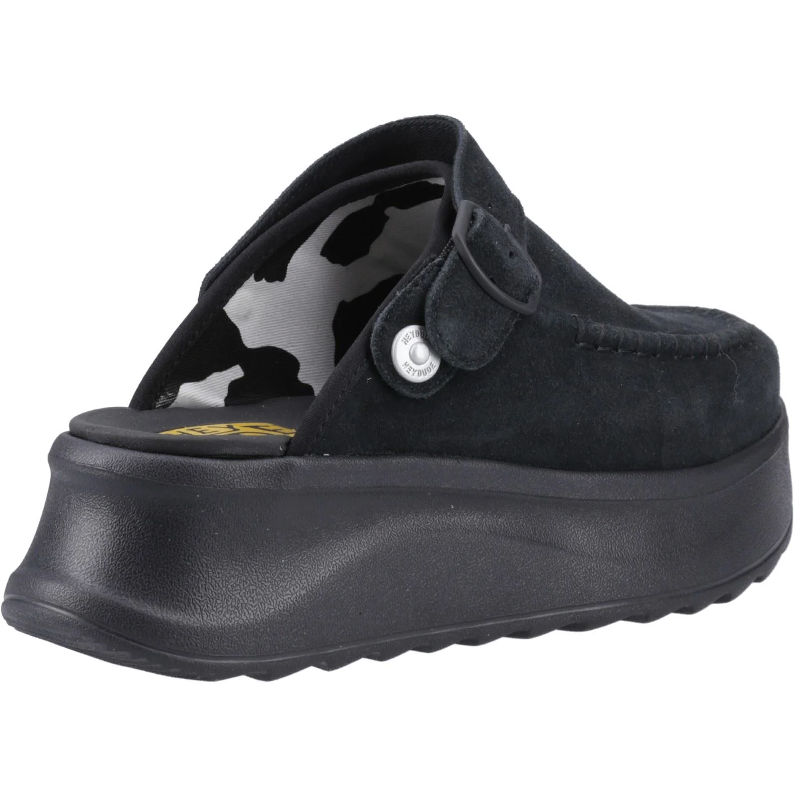 HEYDUDE Delray Suede Women's Black Shoes - Image 2
