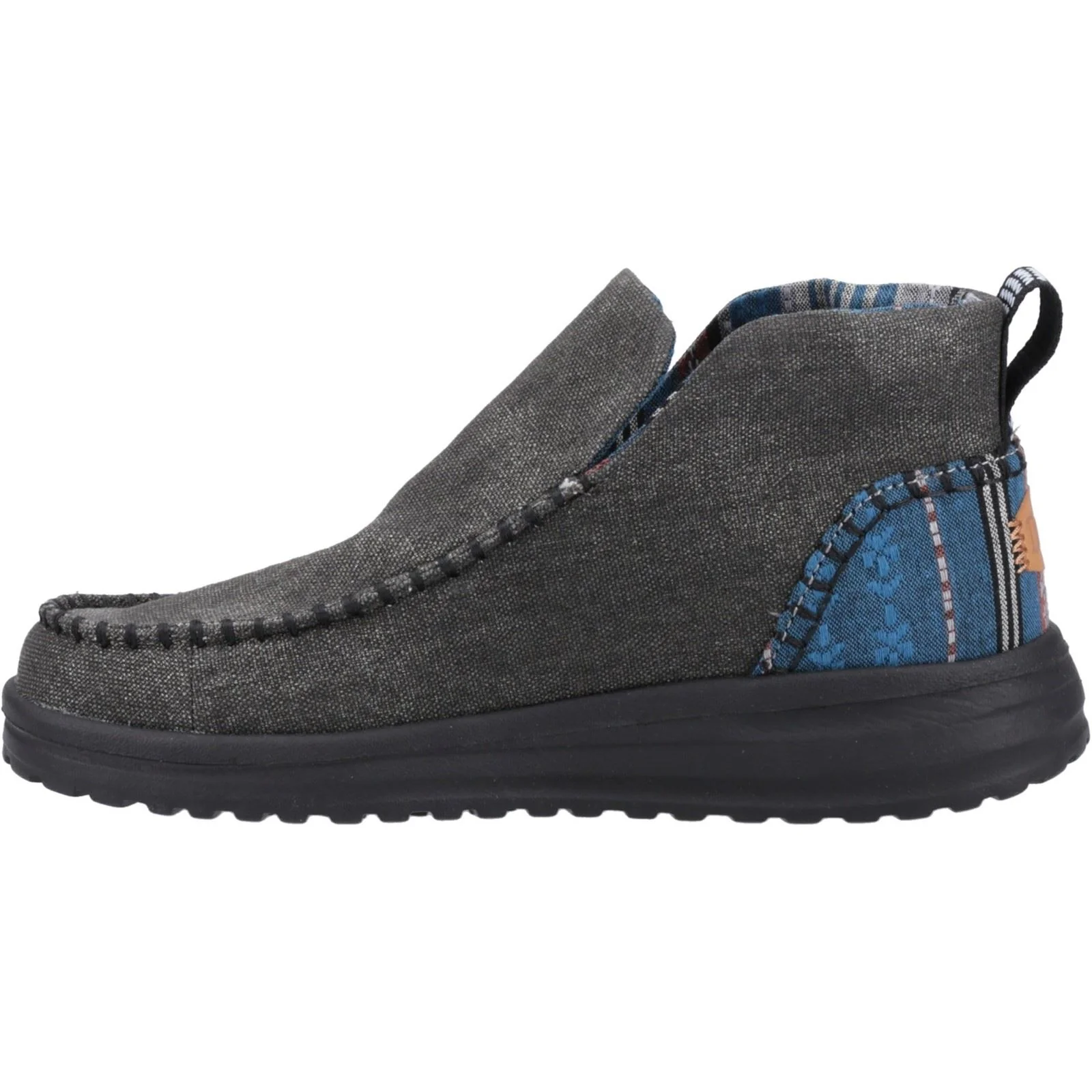 HEYDUDE Women's Denny Heavy Canvas Boot in Black - Image 4
