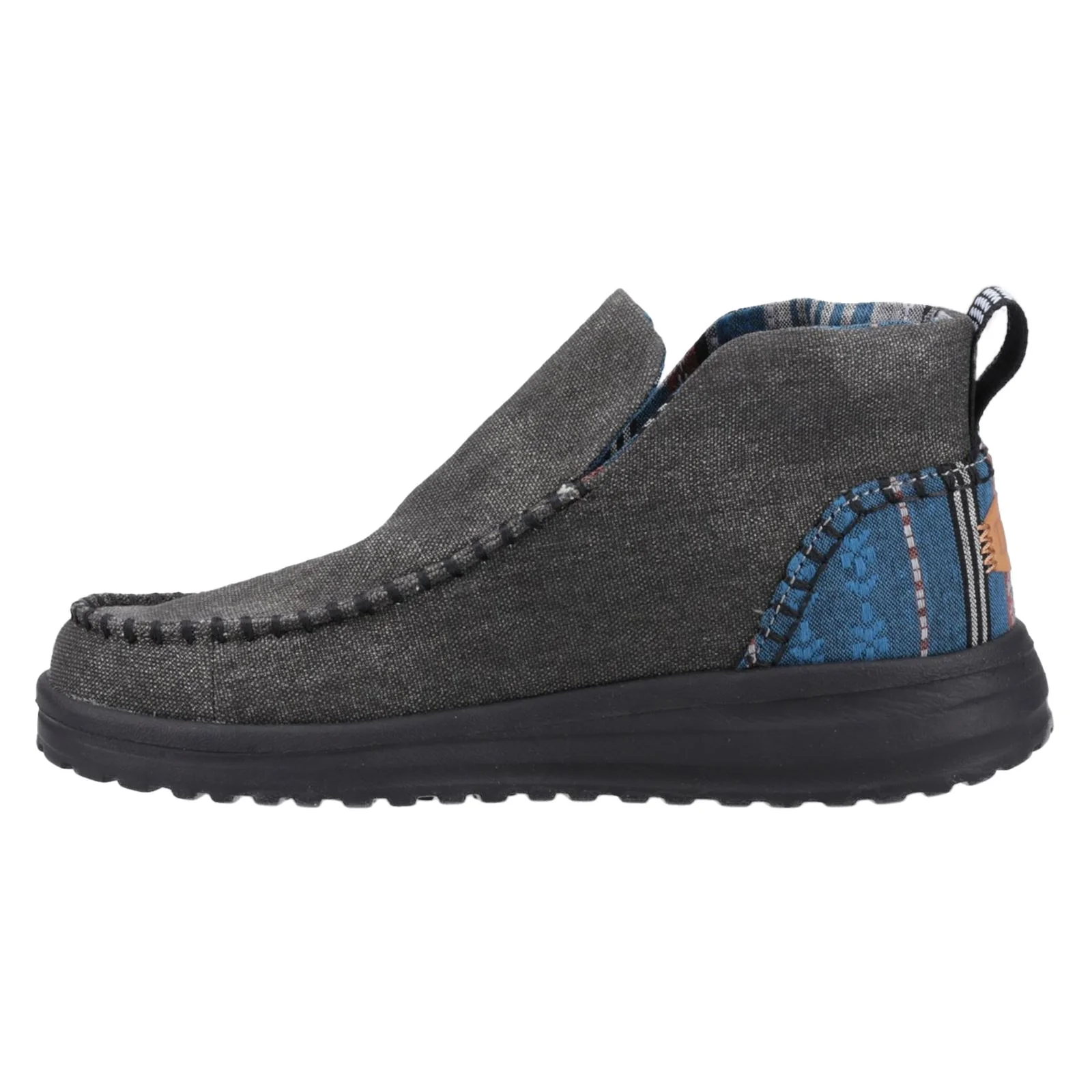 HEYDUDE Women's Denny Heavy Canvas Boot in Black - Image 9