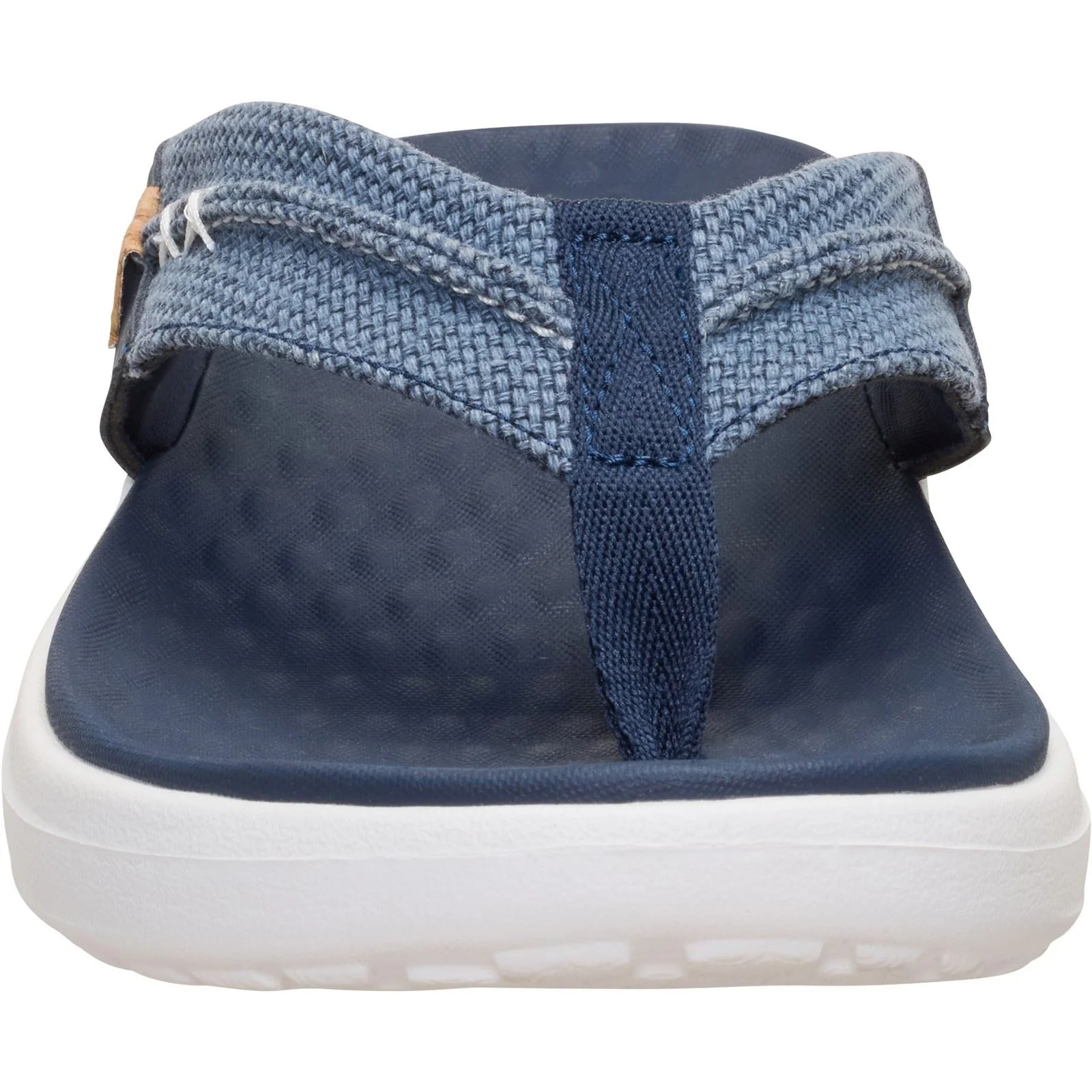 HEYDUDE Finn Flip Polyester Men's Navy Sandals - Image 8