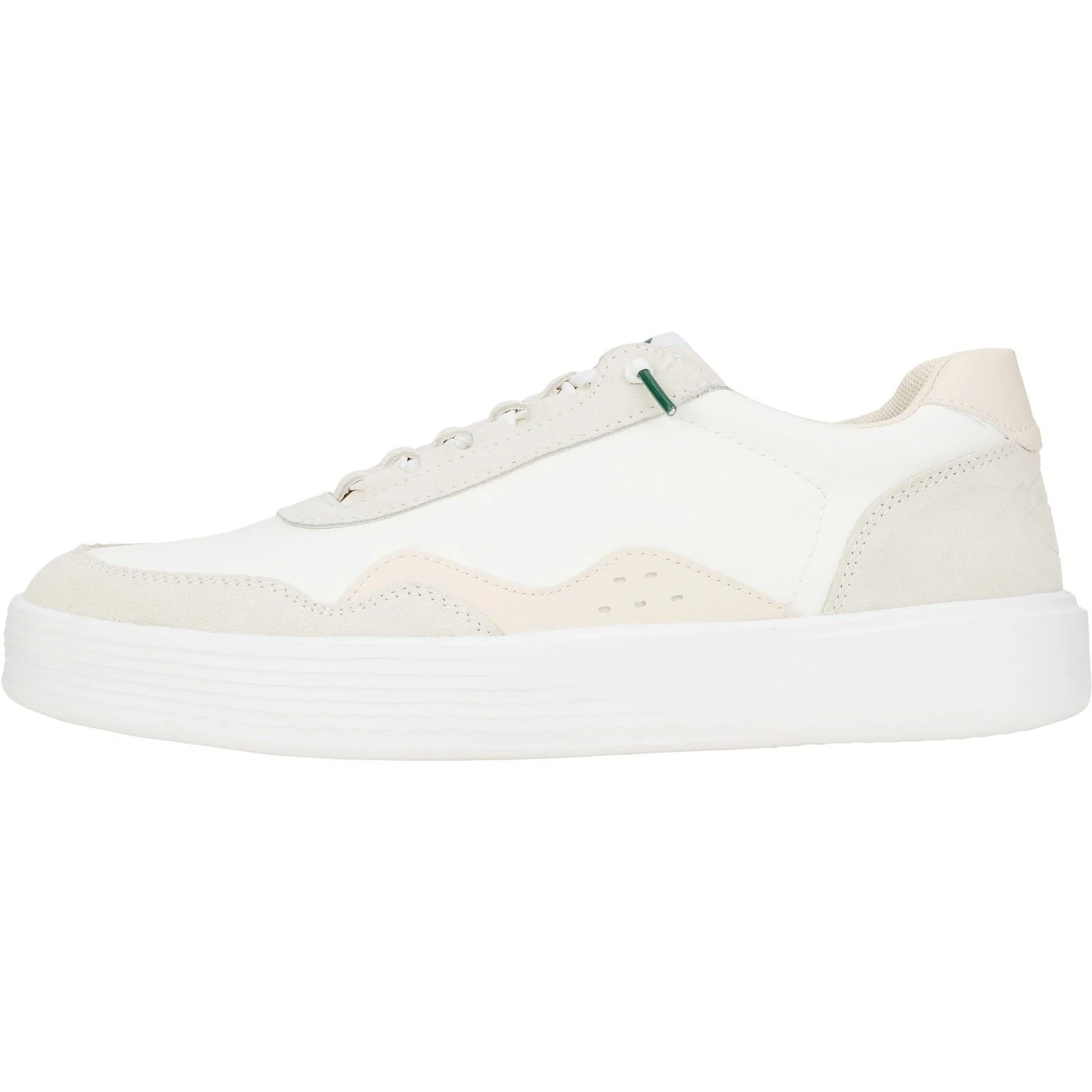 HEYDUDE Men's Hudson Classic Trainers in Light Beige/White - Image 5