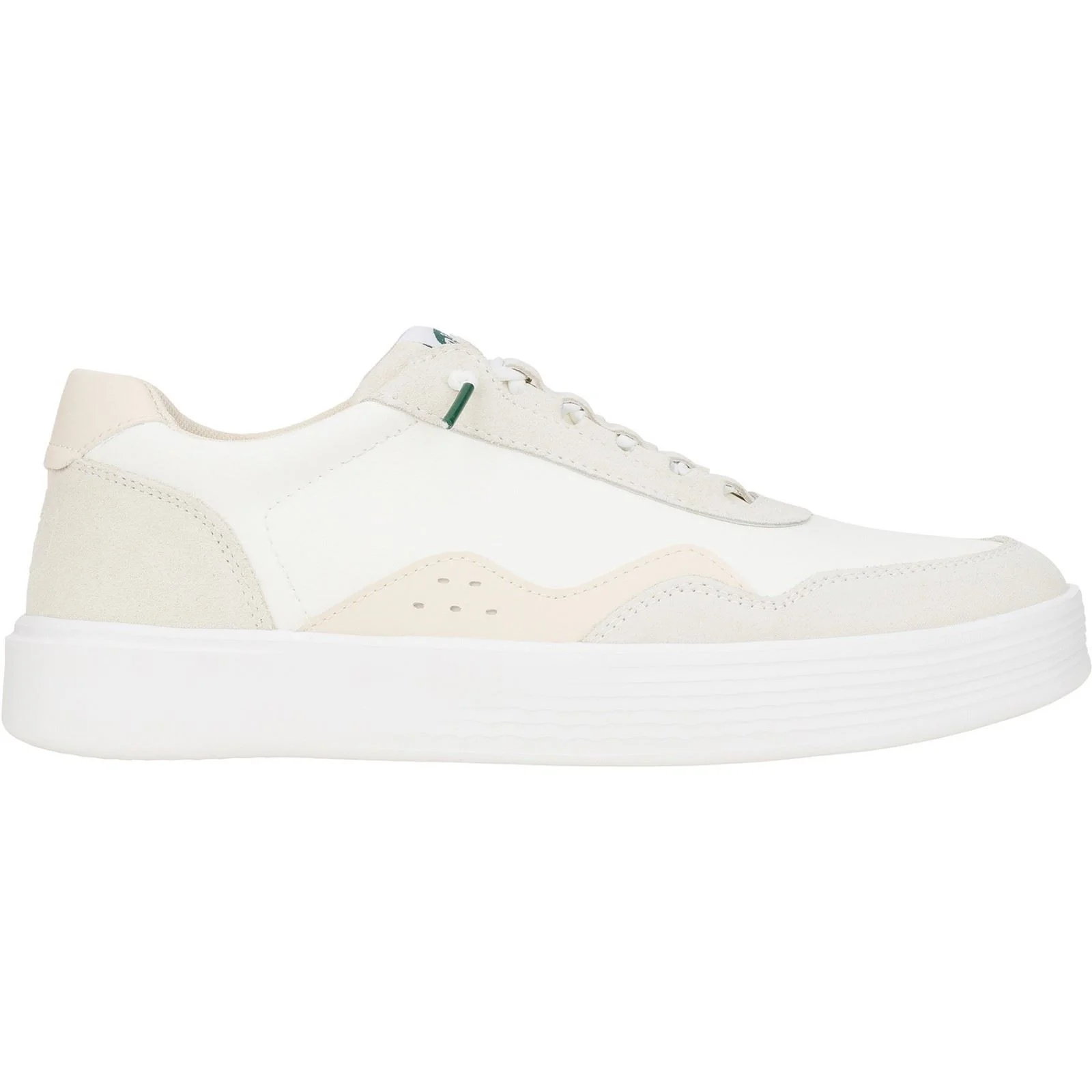 HEYDUDE Men's Hudson Classic Trainers in Light Beige/White - Image 6