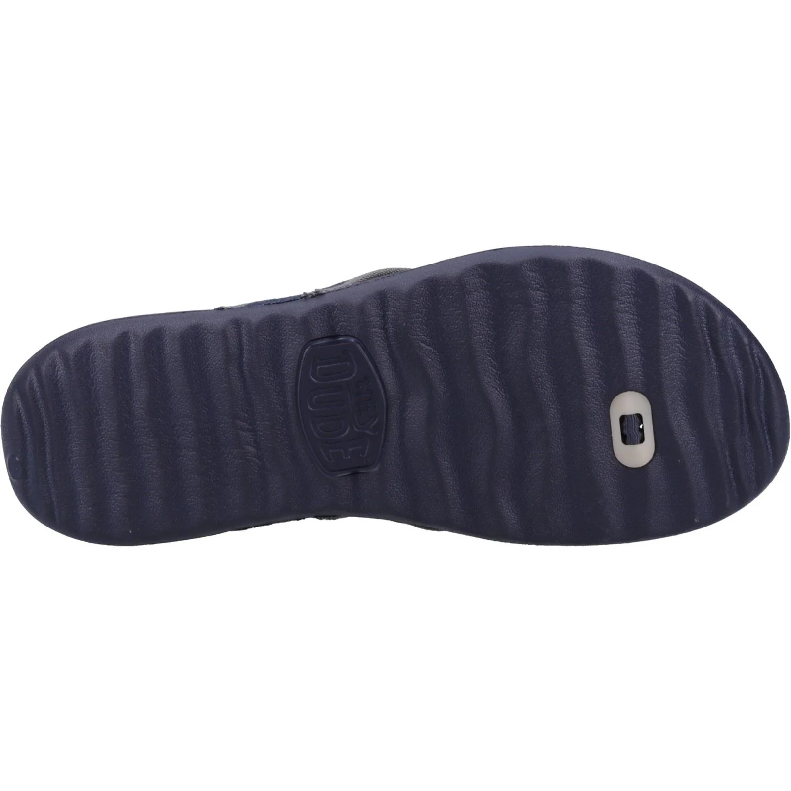 HEYDUDE Men's Myers Flip Sport Mode Sandal in Navy/Navy - Image 3