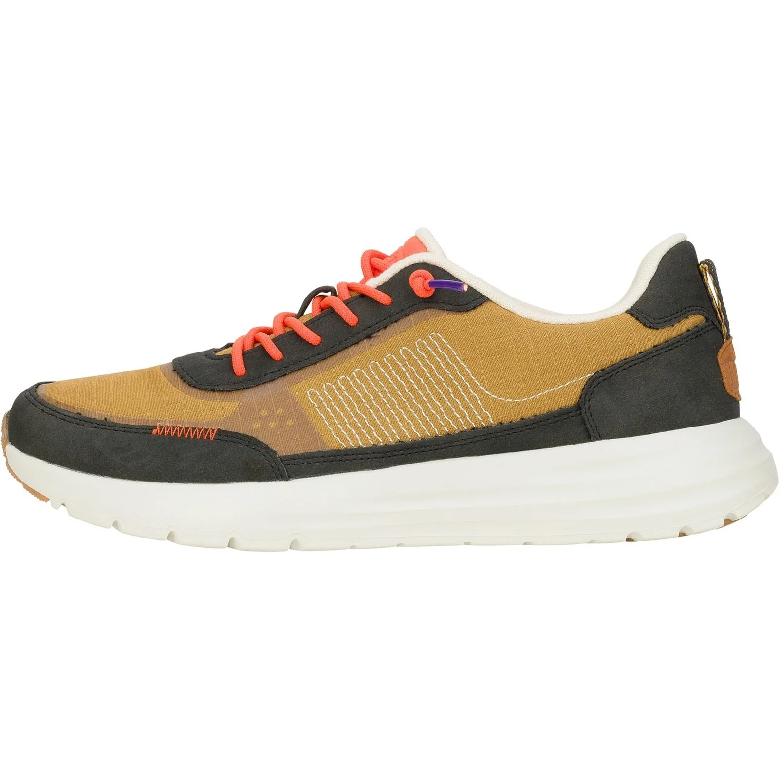 HEYDUDE Men's Sirocco Alta Hype Trainers in Walnut - Image 5