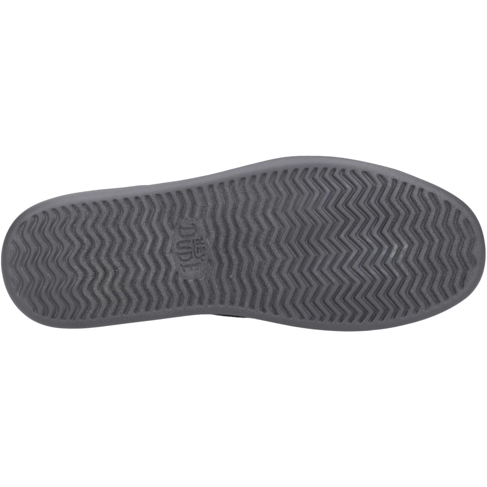 HEYDUDE Men's Sunapee Canvas Shoe in Black/Charcoal - Image 4