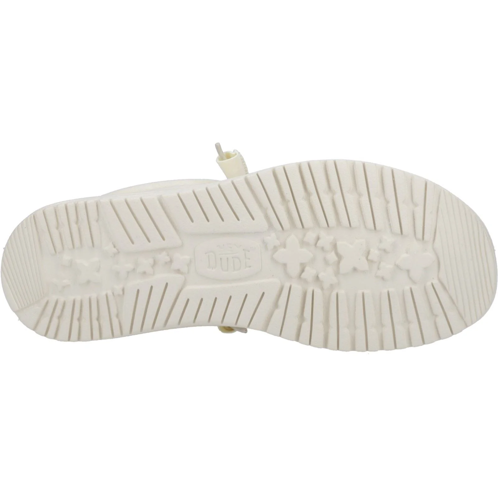 HEYDUDE Men's Wally Canvas Shoe in Stone White - Image 3