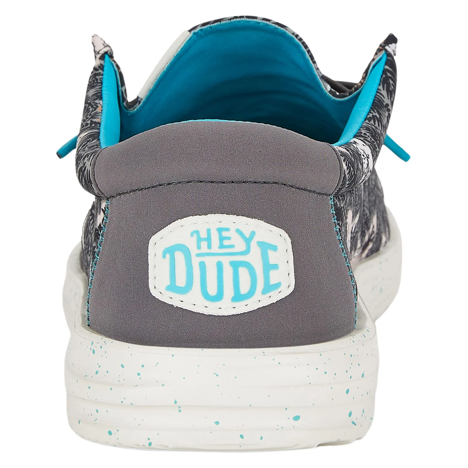 HEYDUDE Men's Wally H2O Tropical Shoe in Black Tropical - Image 9