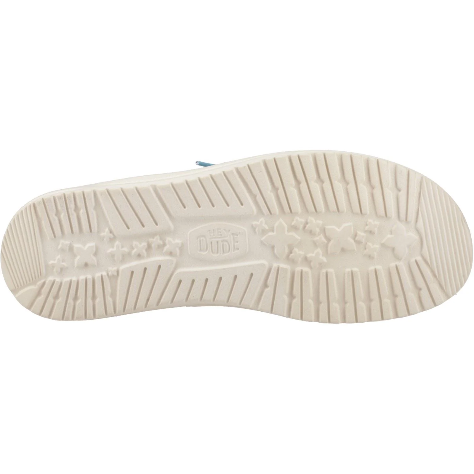 HEYDUDE Wally Jute Jute Men's Cloud Blue/Dawn Blue Moccasins Shoes - Image 3
