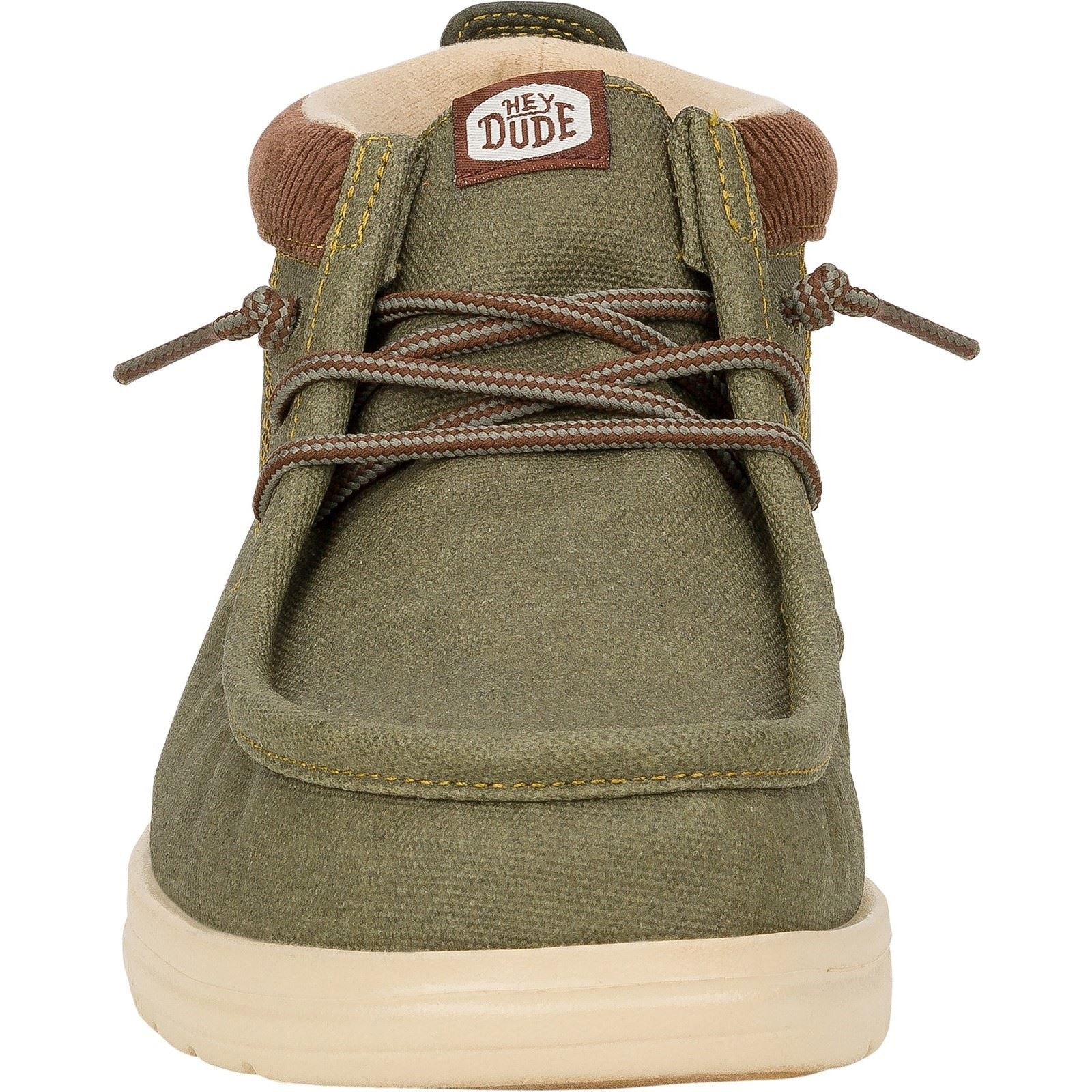 HEYDUDE Men's Wally Mid GripR Boots in Dusty Olive - Image 6