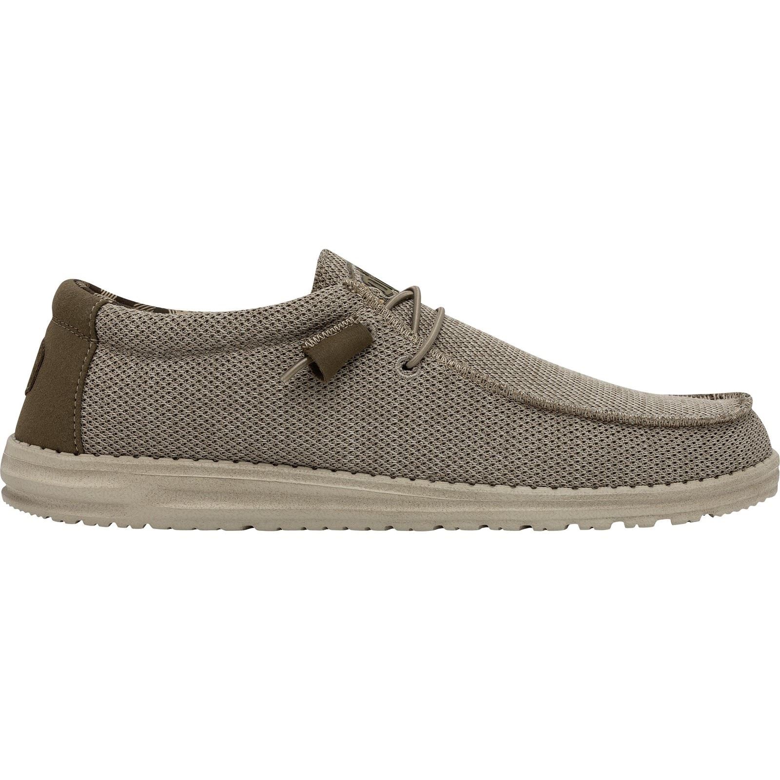 HEYDUDE Men's Wally Sox Shoe in Beige - Image 7