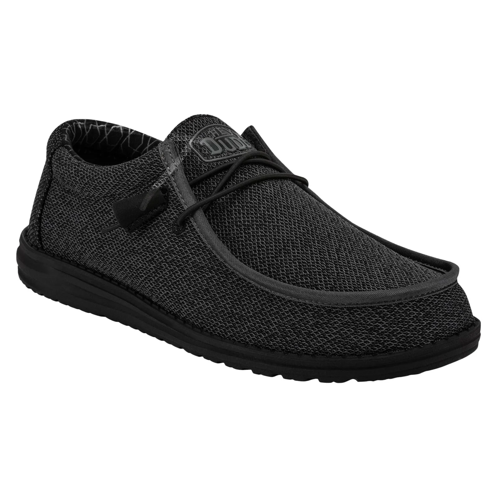 HEYDUDE Men's Wally Sox Shoe in Micro Total Black - Image 8