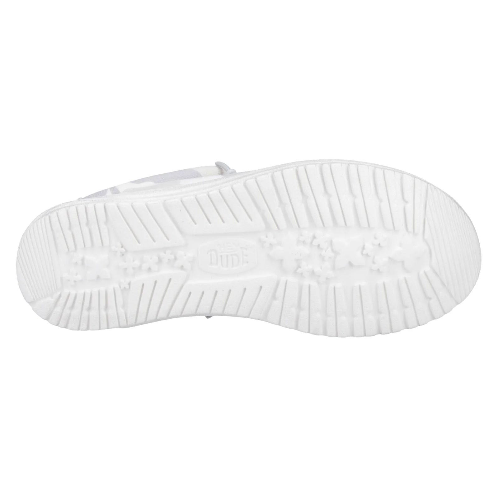HEYDUDE Men's Wally Washed Camo Shoe in Greyscale Desert Camo - Image 8