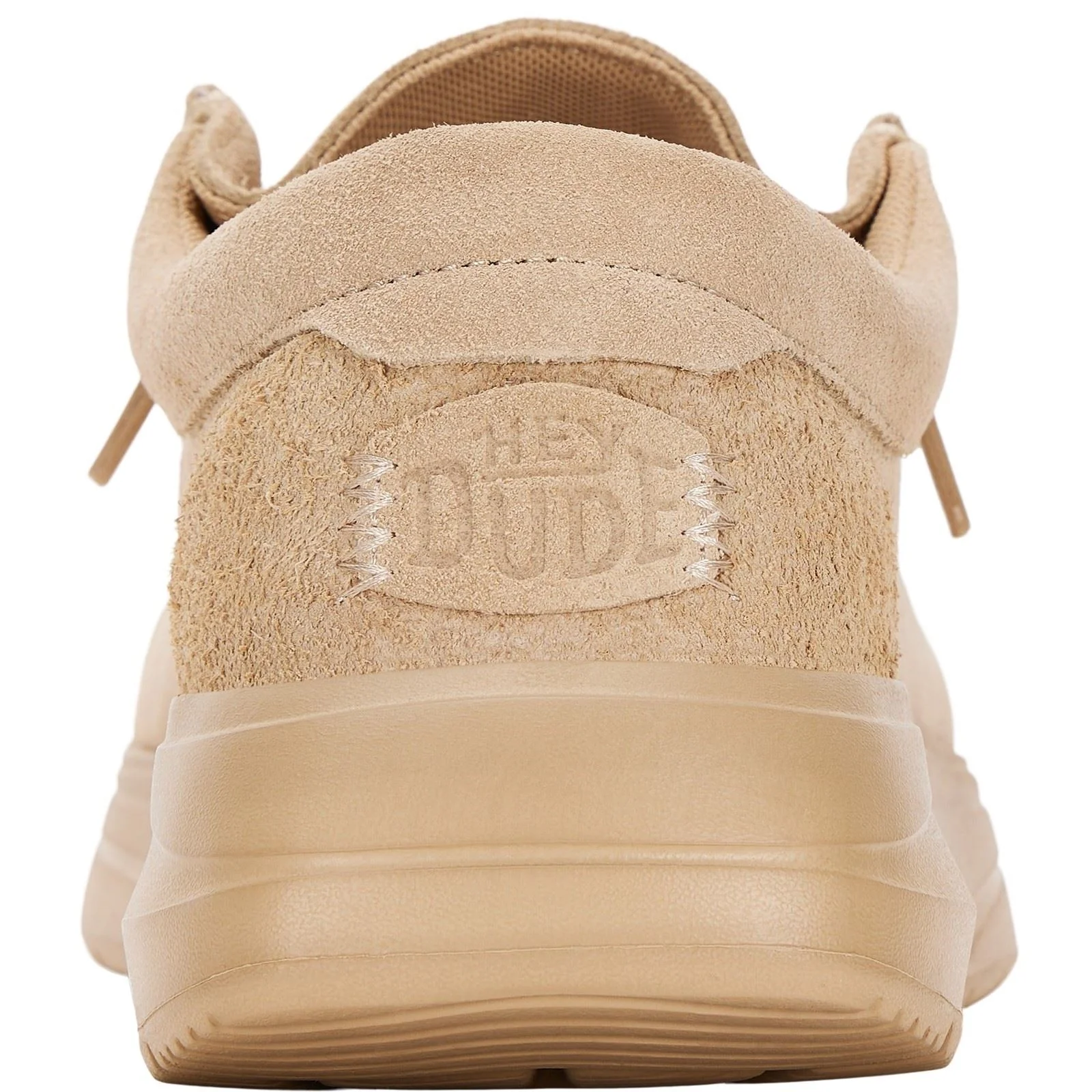 HEYDUDE Men's Wally X Suede Shoes in Tan - Image 2
