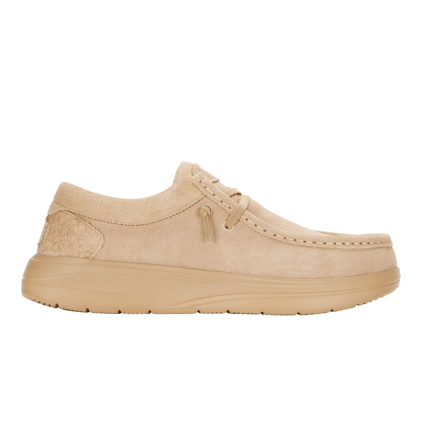 HEYDUDE Men's Wally X Suede Shoes in Tan - Image 4