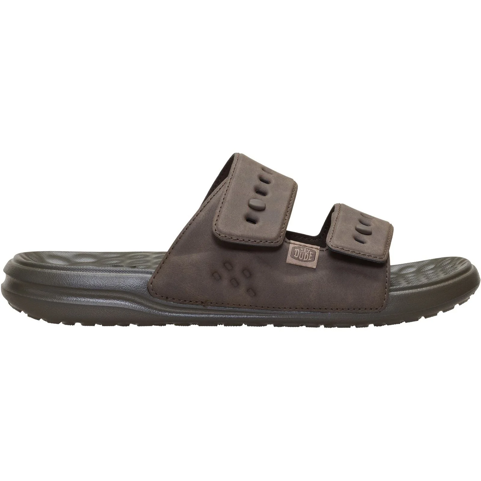 HEYDUDE Wave 2 Strap Polyurethane Men's Major Brown Sandals - Image 7