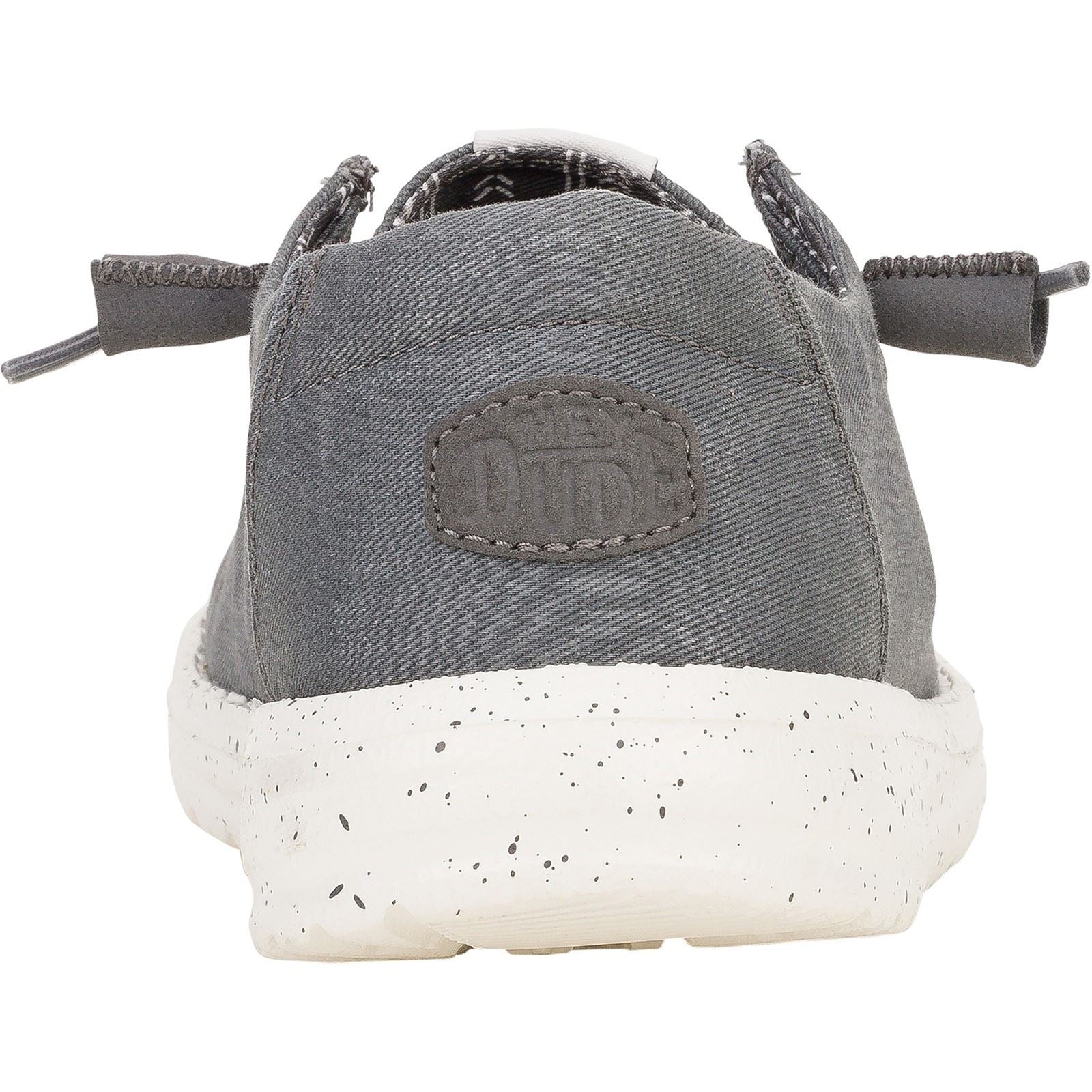 HEYDUDE Women's Wendy Canvas Shoe in Dark Grey - Image 2
