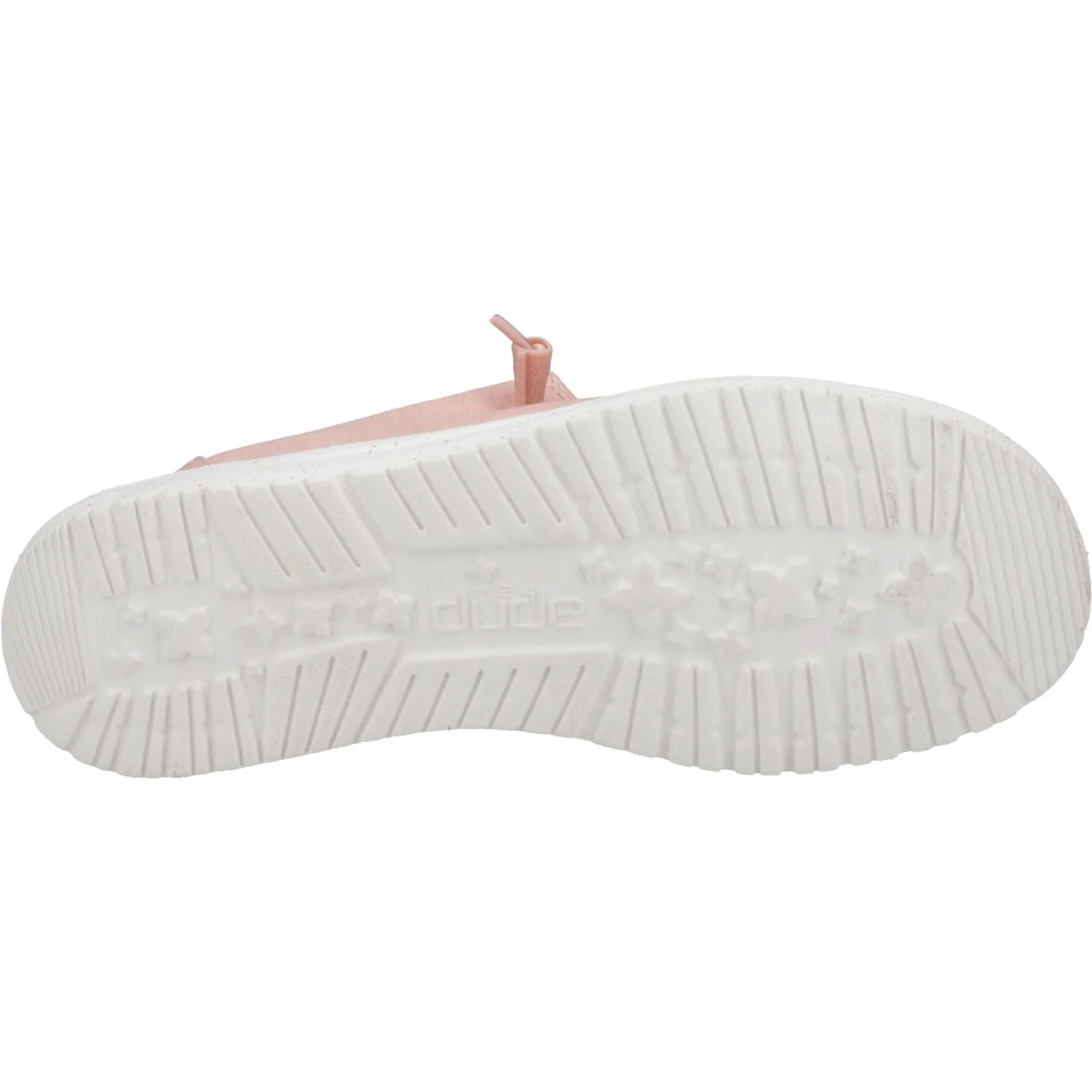 HEYDUDE Women's Wendy Canvas Shoe in Pink - Image 3