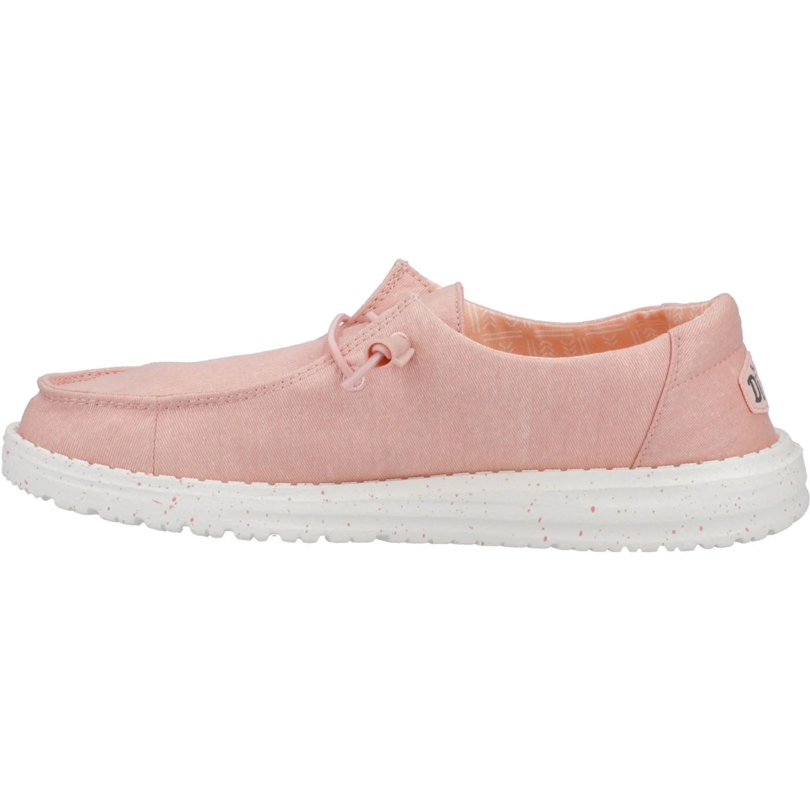 HEYDUDE Women's Wendy Canvas Shoe in Pink - Image 4