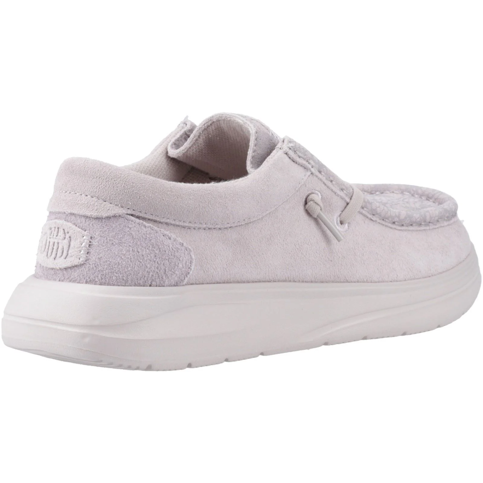 HEYDUDE Wendy COMF Suede Women's Lilac Moccasins Shoes - Image 2