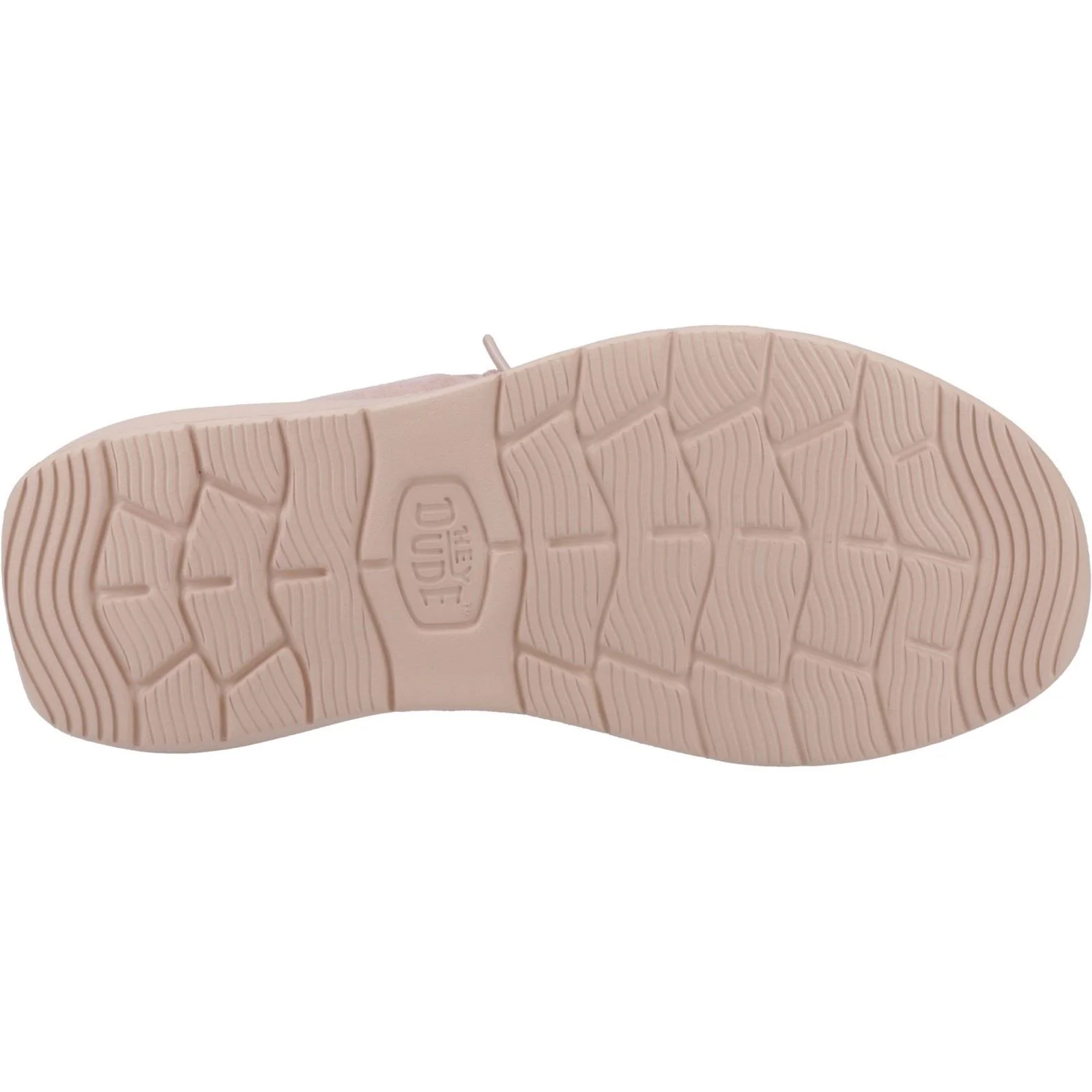 HEYDUDE Wendy COMF Suede Women's Rose Dust Moccasins Shoes - Image 3