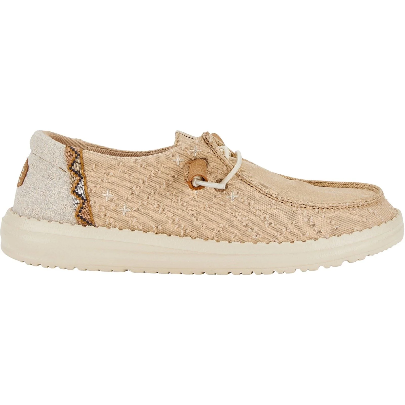 HEYDUDE Women's Wendy Crafted Boho Shoes in Tan - Image 6