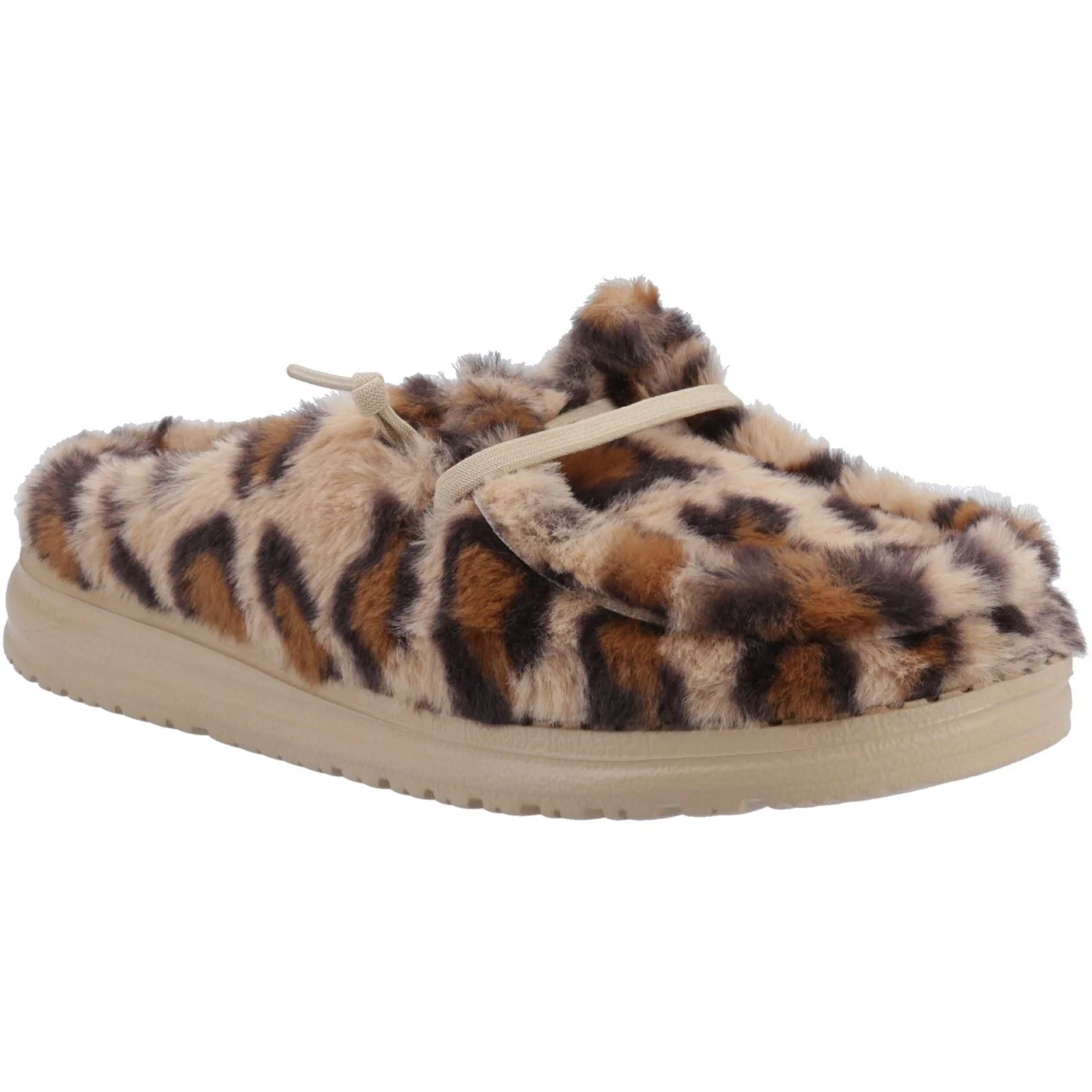 HEYDUDE Wendy Polyester Women's Tan/Multi Mules