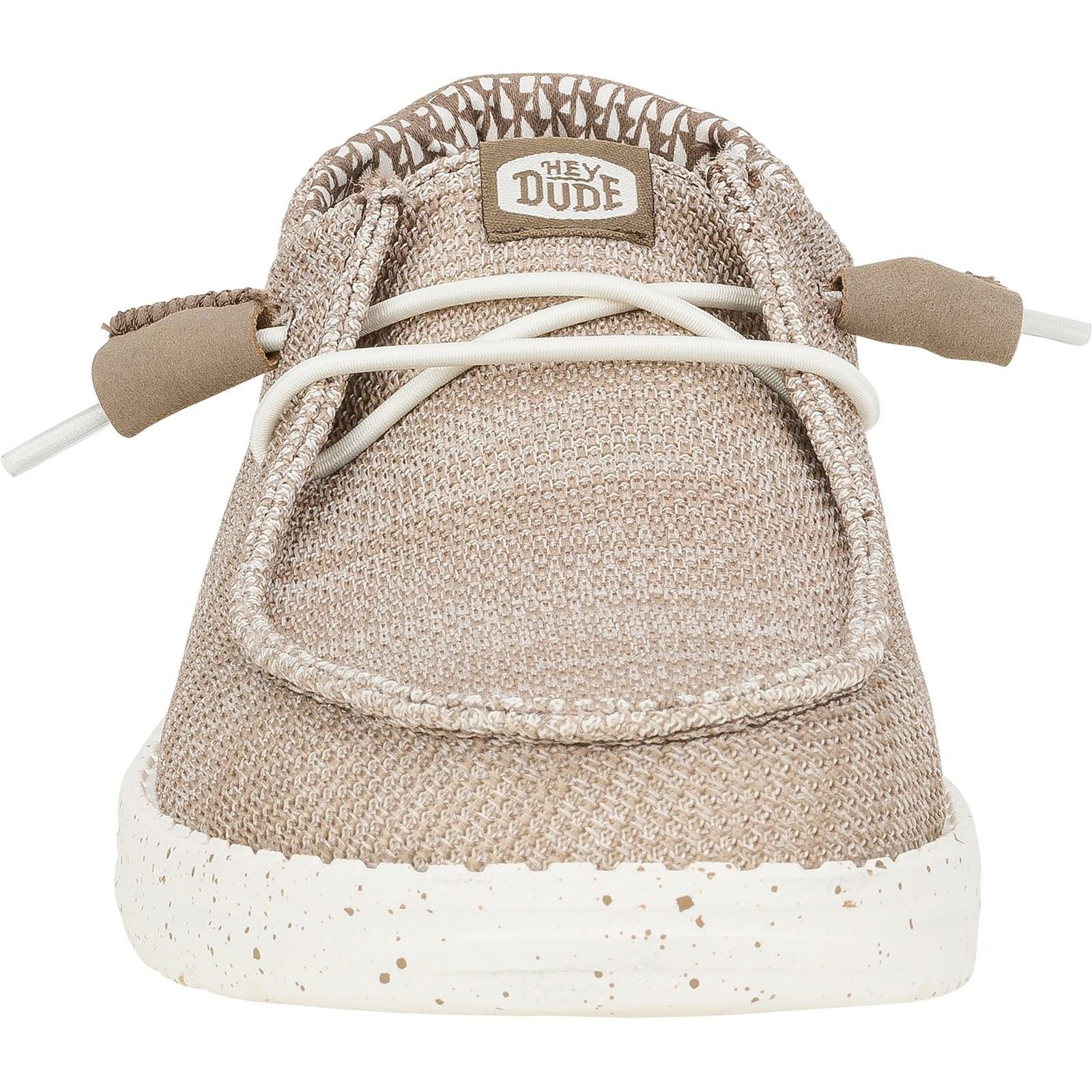 HEYDUDE Women's Wendy Stretch Mesh Shoes in Walnut - Image 7