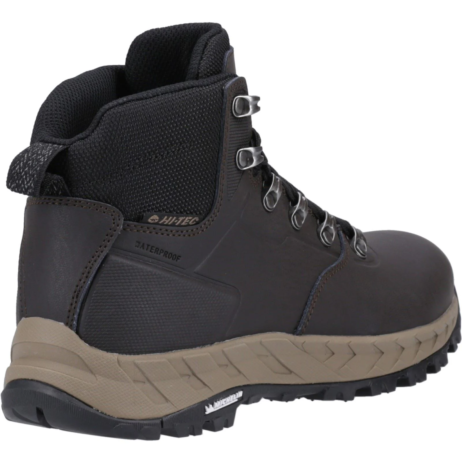 Hi-Tec Altitude VII WP Leather/Polyester Men's Chocolate Hiking Boots - Image 2