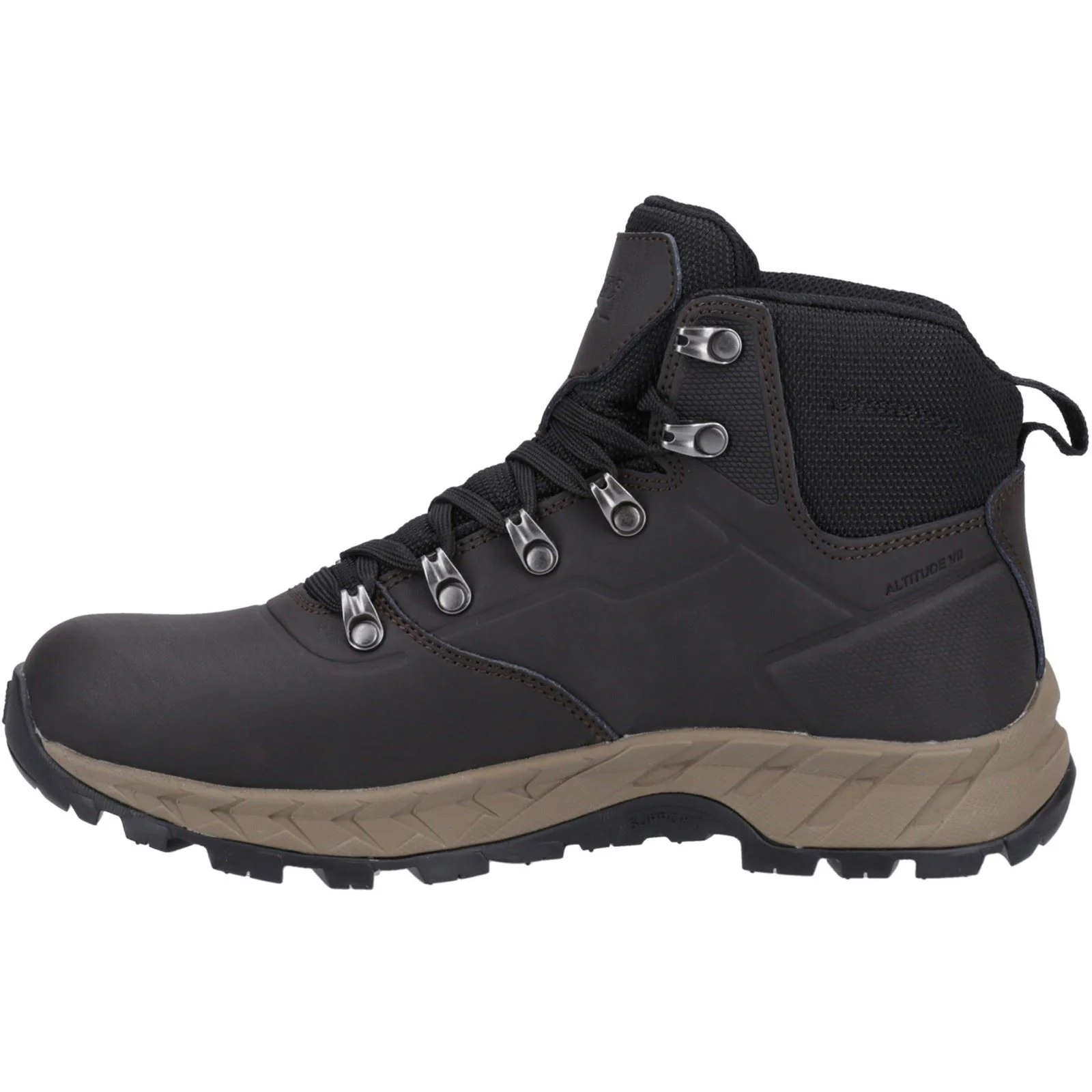 Hi-Tec Altitude VII WP Leather/Polyester Men's Chocolate Hiking Boots - Image 5