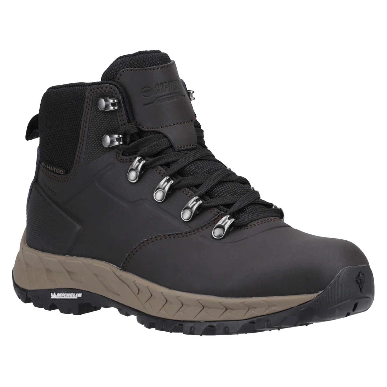 Hi-Tec Altitude VII WP Leather/Polyester Men's Chocolate Hiking Boots - Image 7