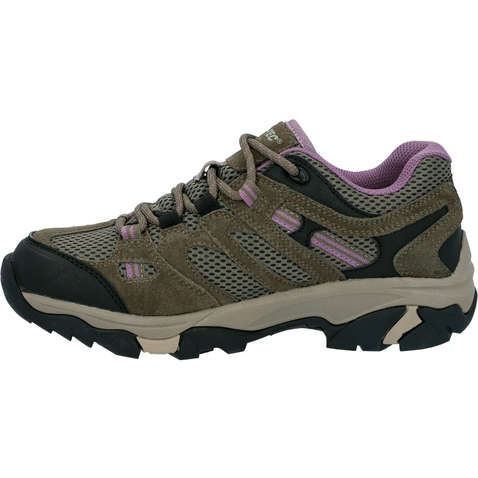 Hi-Tec Apex Lite Low Polyester Women's Taupe Hiking Boots - Image 5