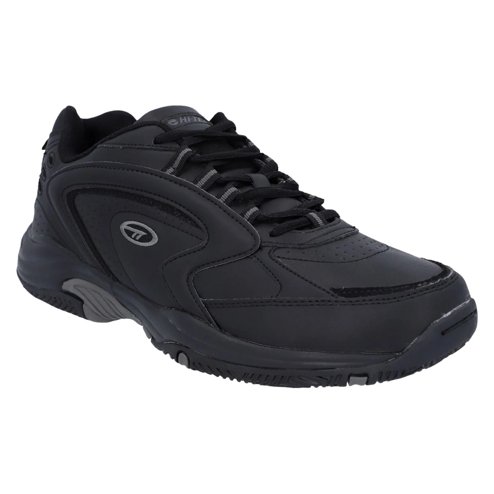 Hi-Tec Blast Lite Polyurethane Black Trainers - Image 8