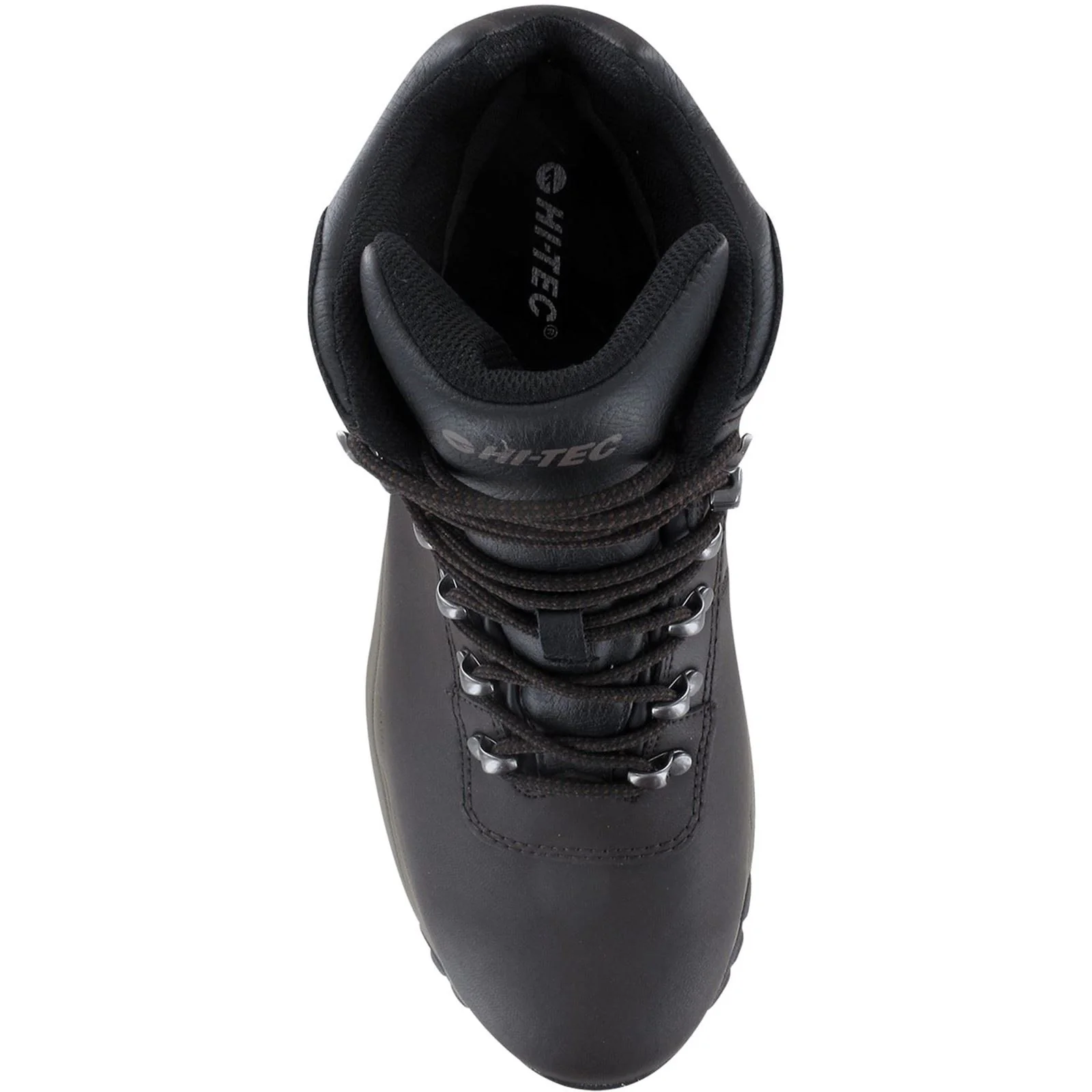 Hi-Tec Eurotrek Lite Waterproof Faux Leather Men's Dark Chocolate Hiking Boots - Image 4