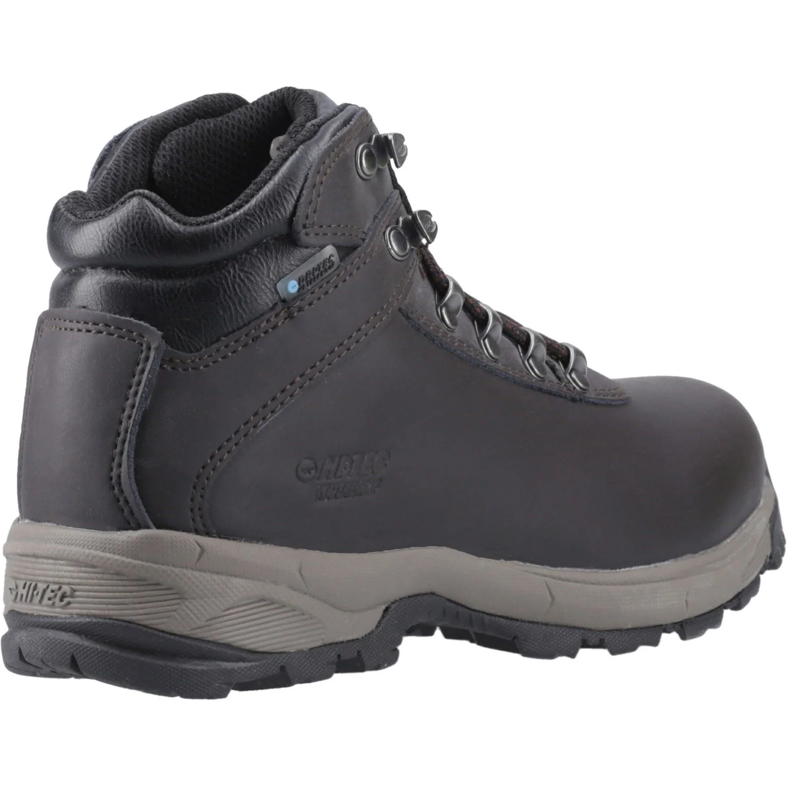 Hi-Tec Eurotrek Lite Waterproof Faux Leather Women's Dark Chocolate Hiking Boots - Image 2