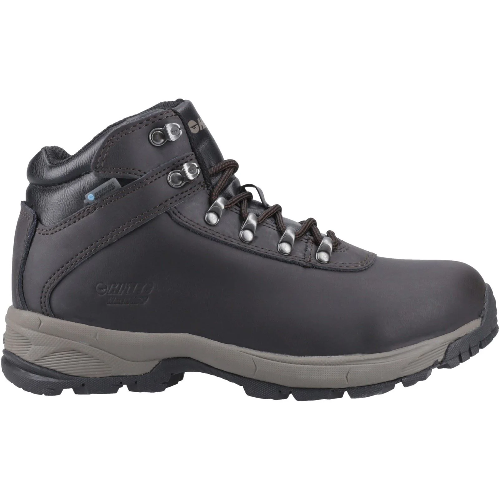 Hi-Tec Eurotrek Lite Waterproof Faux Leather Women's Dark Chocolate Hiking Boots - Image 7