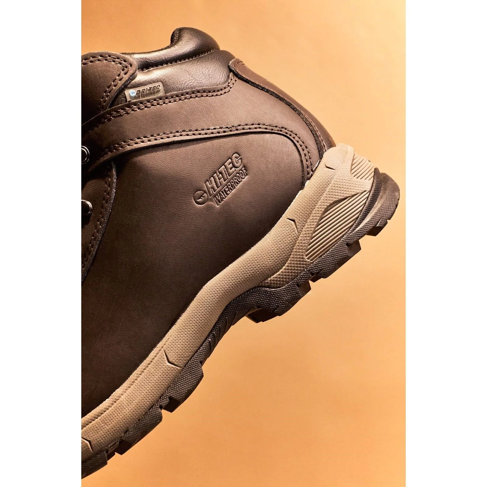 Hi-Tec Eurotrek Lite Waterproof Faux Leather Women's Dark Chocolate Hiking Boots - Image 9