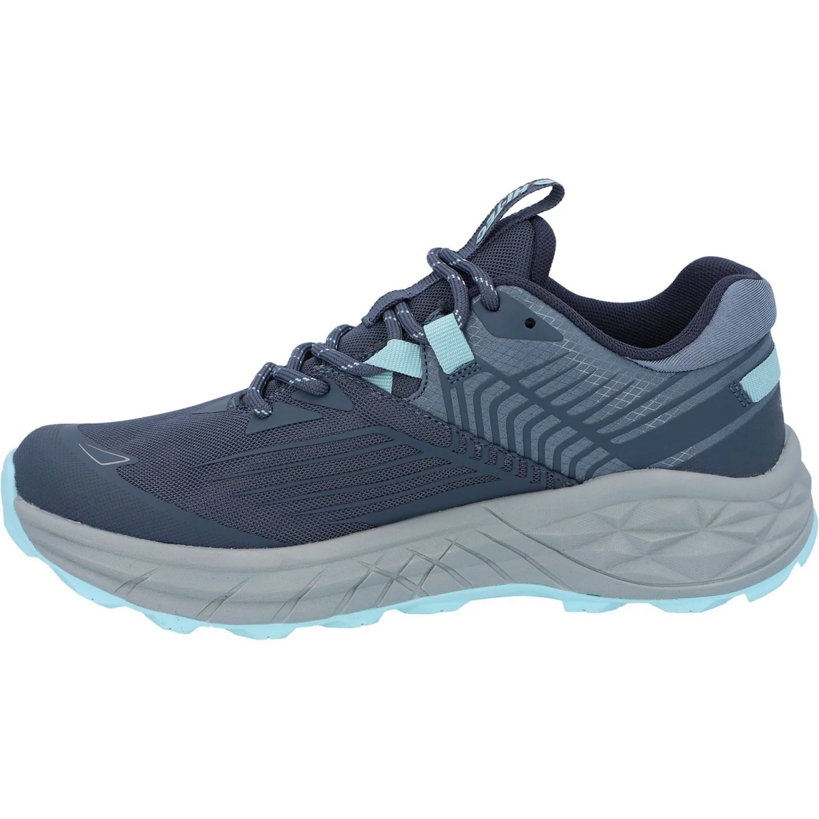Hi-Tec Fuse Trail Low Polyester Mesh Women's Grisaille/Flintstone Trainers - Image 5