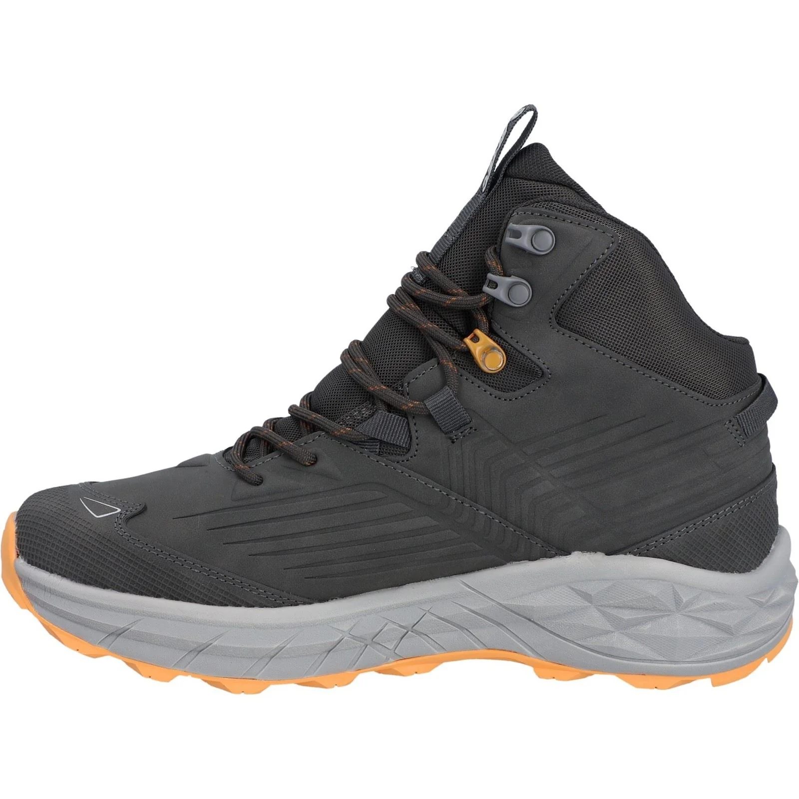 Hi-Tec Fuse Trek Mid Polyester Men's Chocolate Brown/Timber Wolf Hiking Boots - Image 5