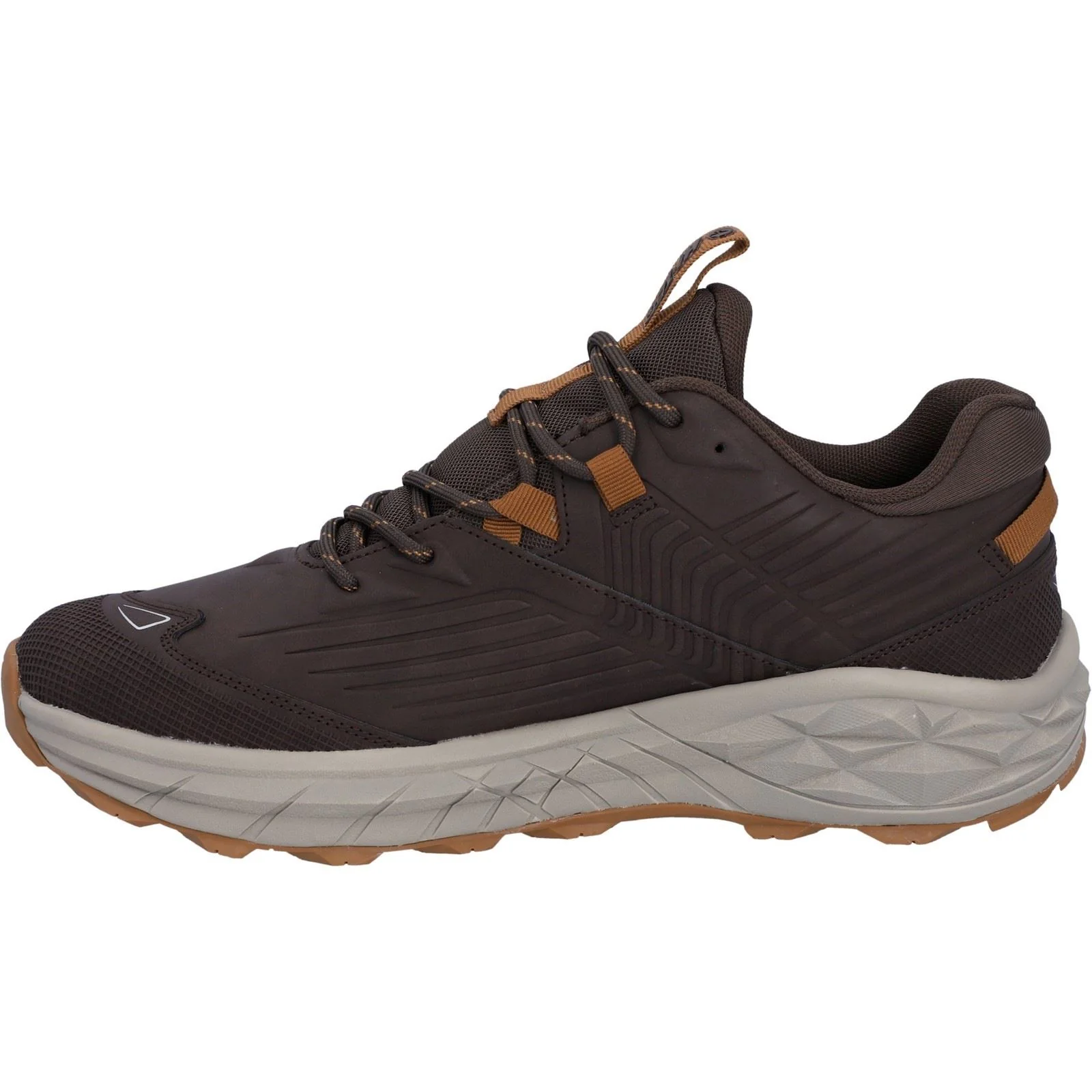 Hi-Tec Fuse Trek Polyester Men's Chocolate Brown/Timber Wolf Trainers - Image 5