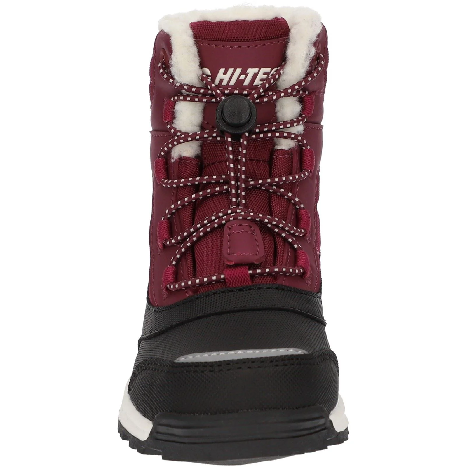 Hi-Tec Leo Nylon Berry Winter Mid Calf Boots - Image 3