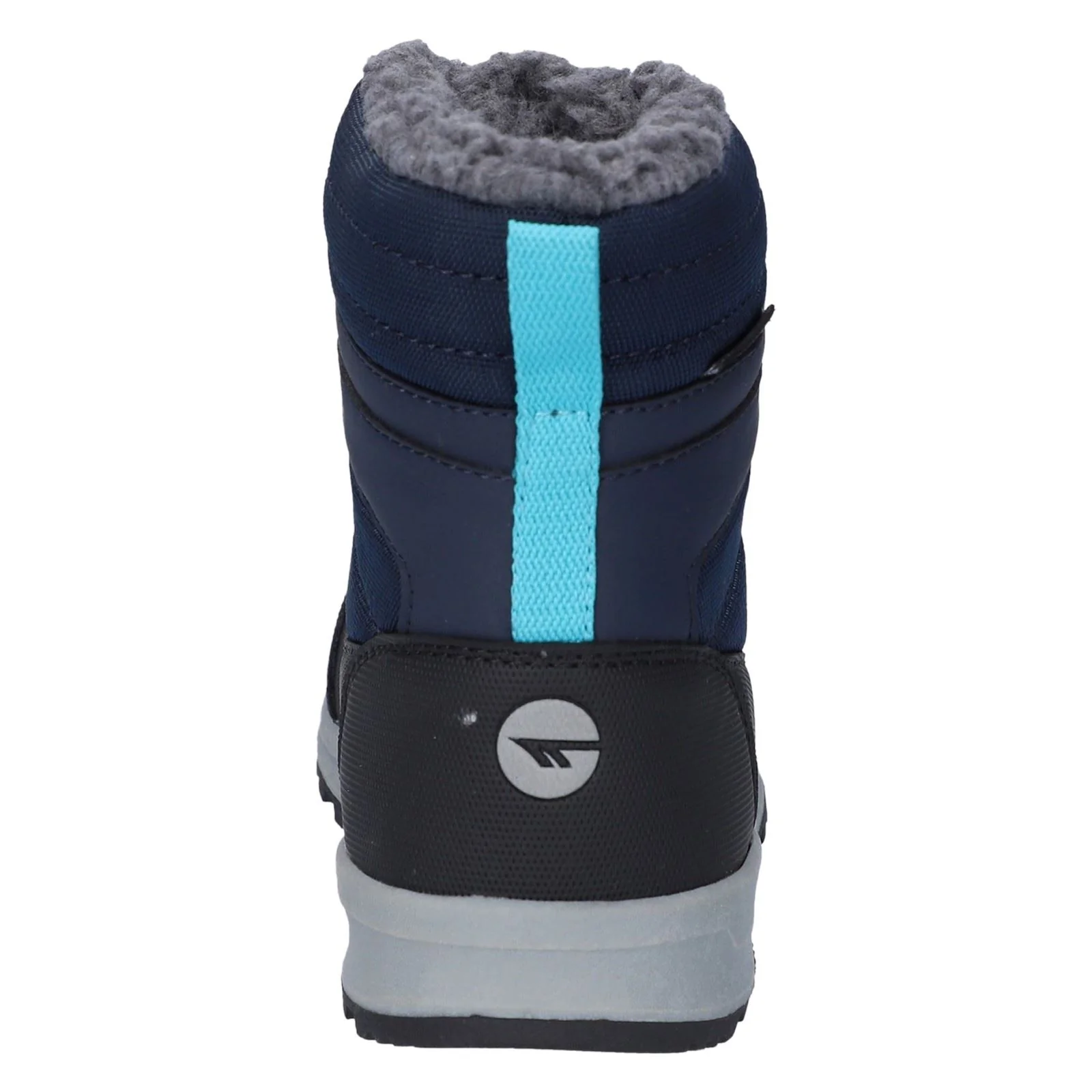 Hi-Tec Leo Nylon Bluenights/Black/Peacock Blue Winter Mid Calf Boots - Image 8