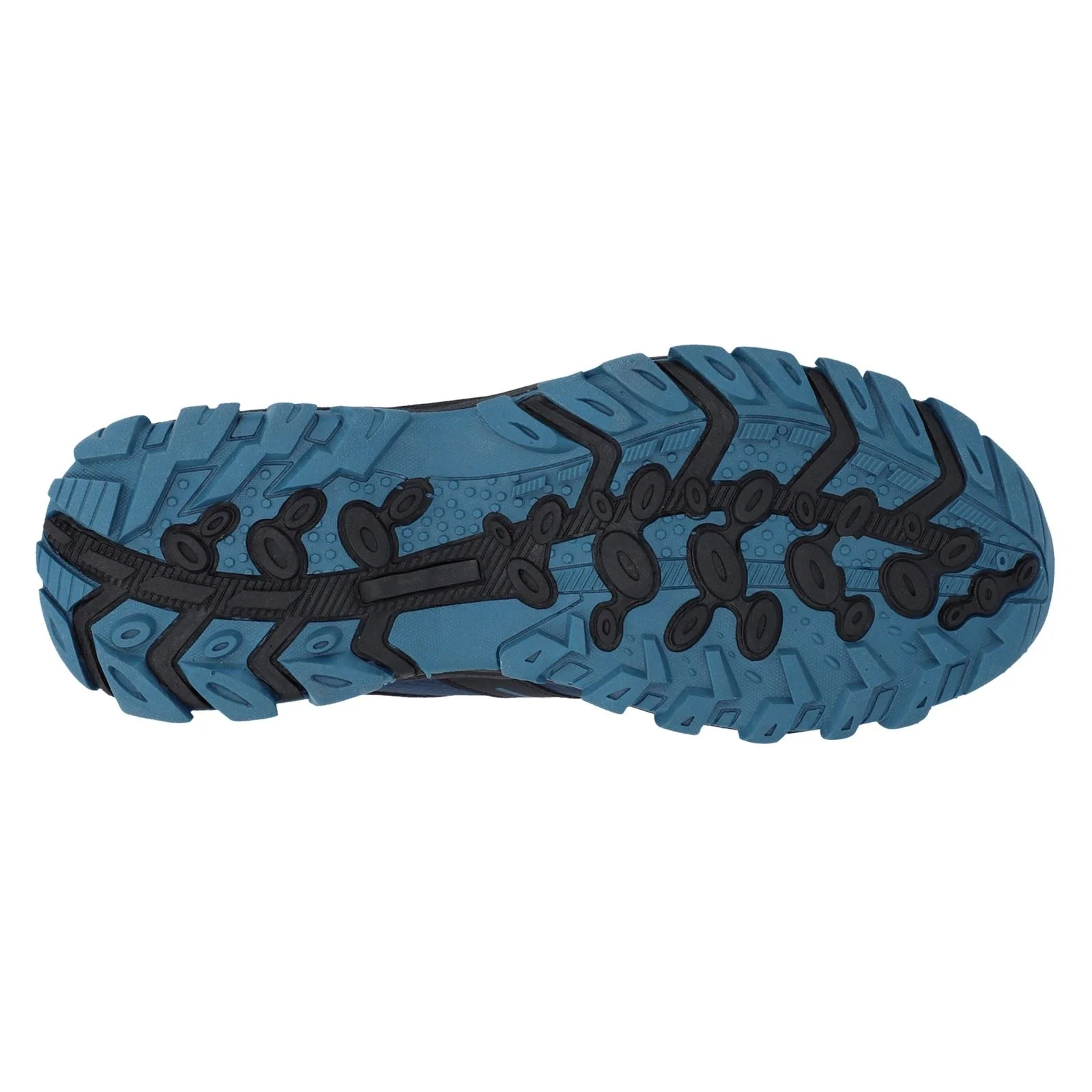 Hi-Tec Maine Polyester Men's Moonlit Ocean/Black Hiking Boots - Image 9