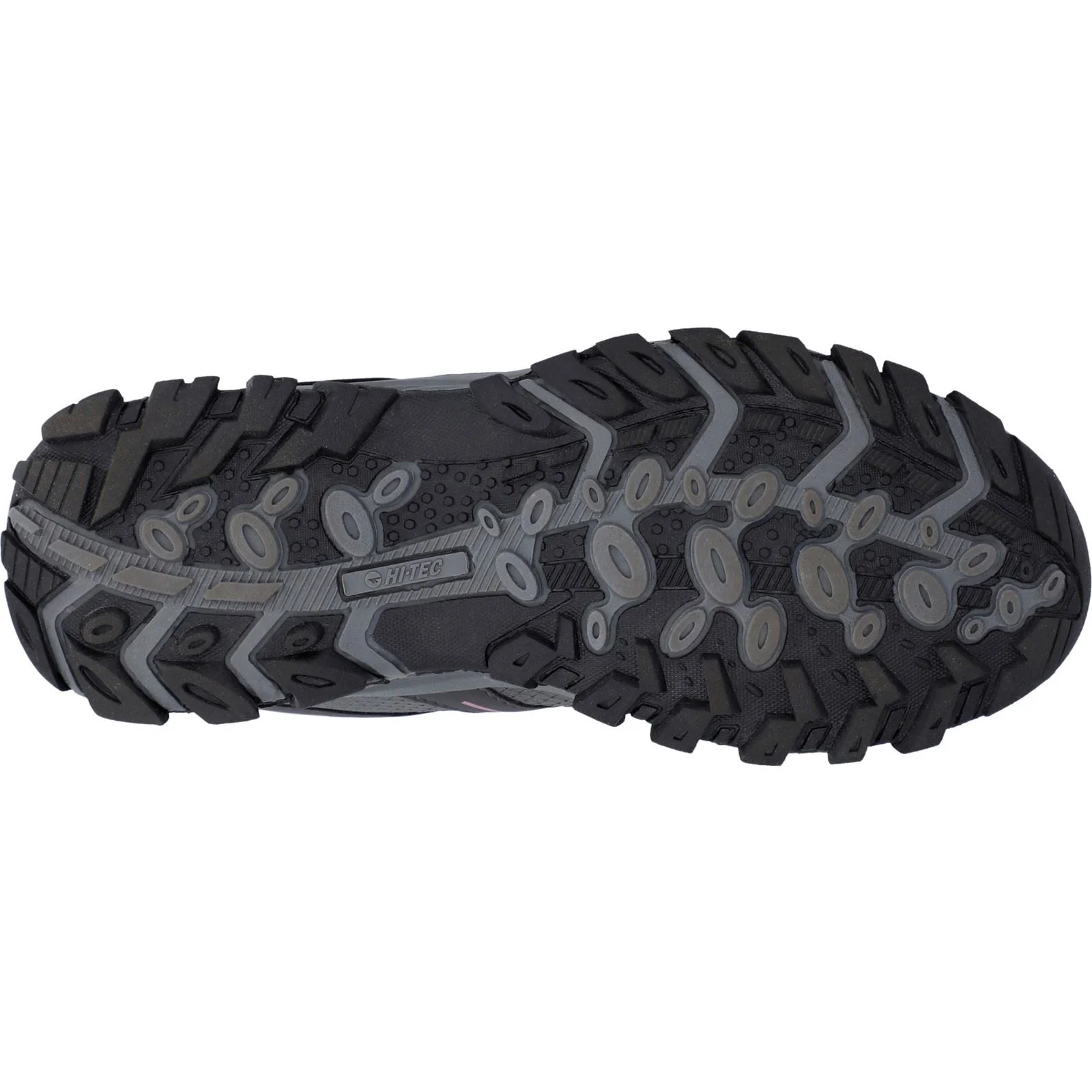 Hi-Tec Maine Polyester Women's Steel Grey Charcoal Hiking Boots - Image 4