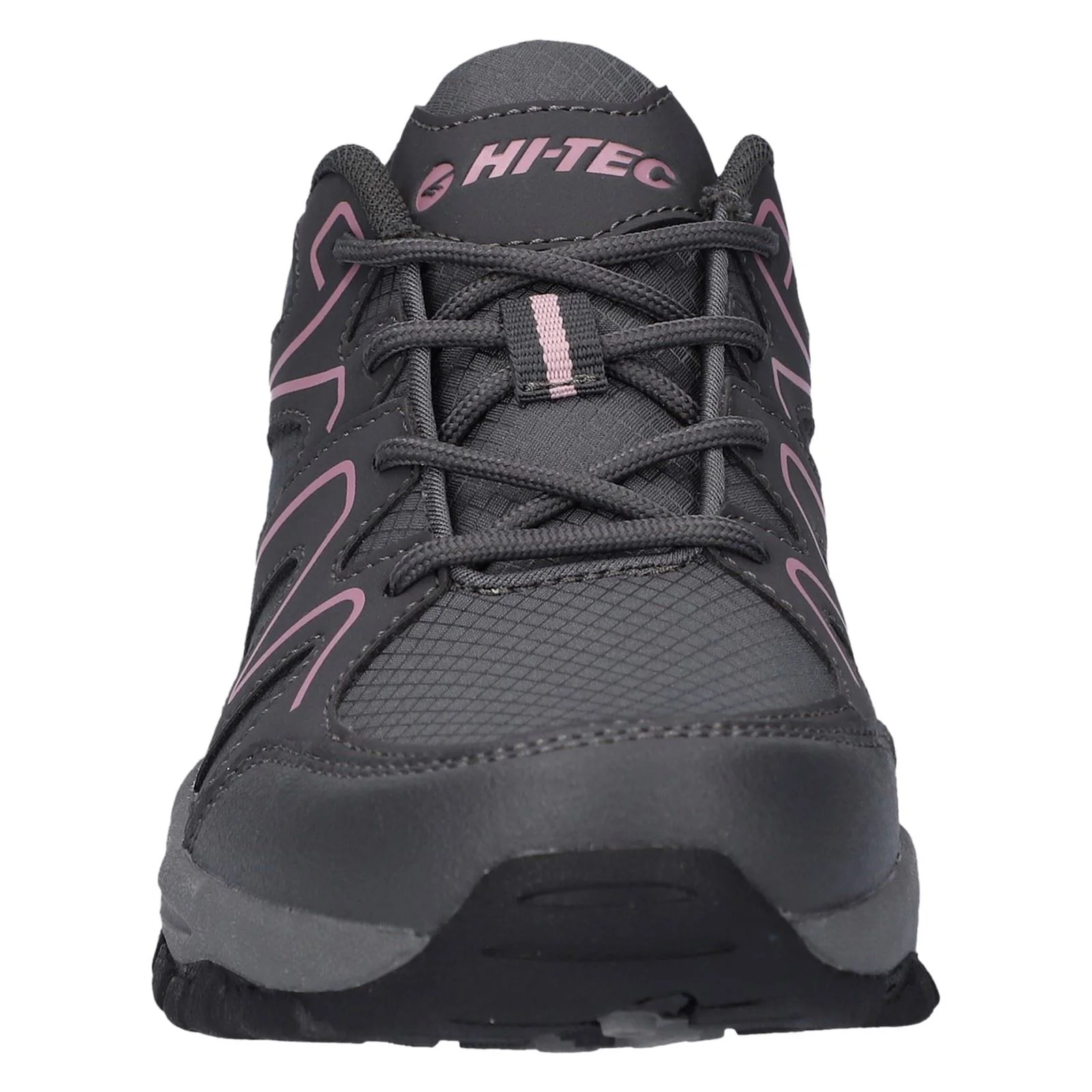 Hi-Tec Maine Polyester Women's Steel Grey Charcoal Hiking Boots - Image 9