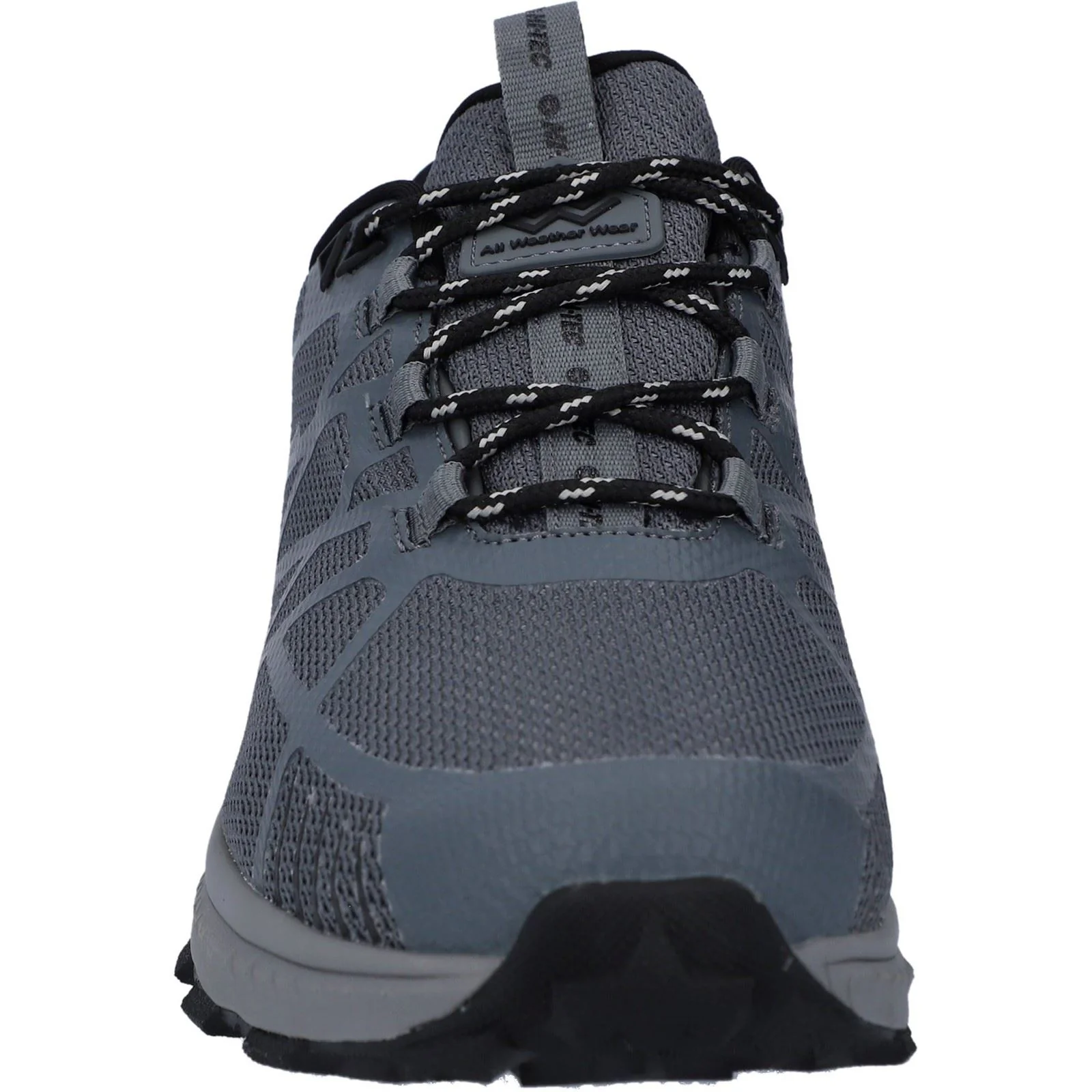 Hi-Tec Mauna Polyester Men's Grey/Black/Black Hiking Boots - Image 3