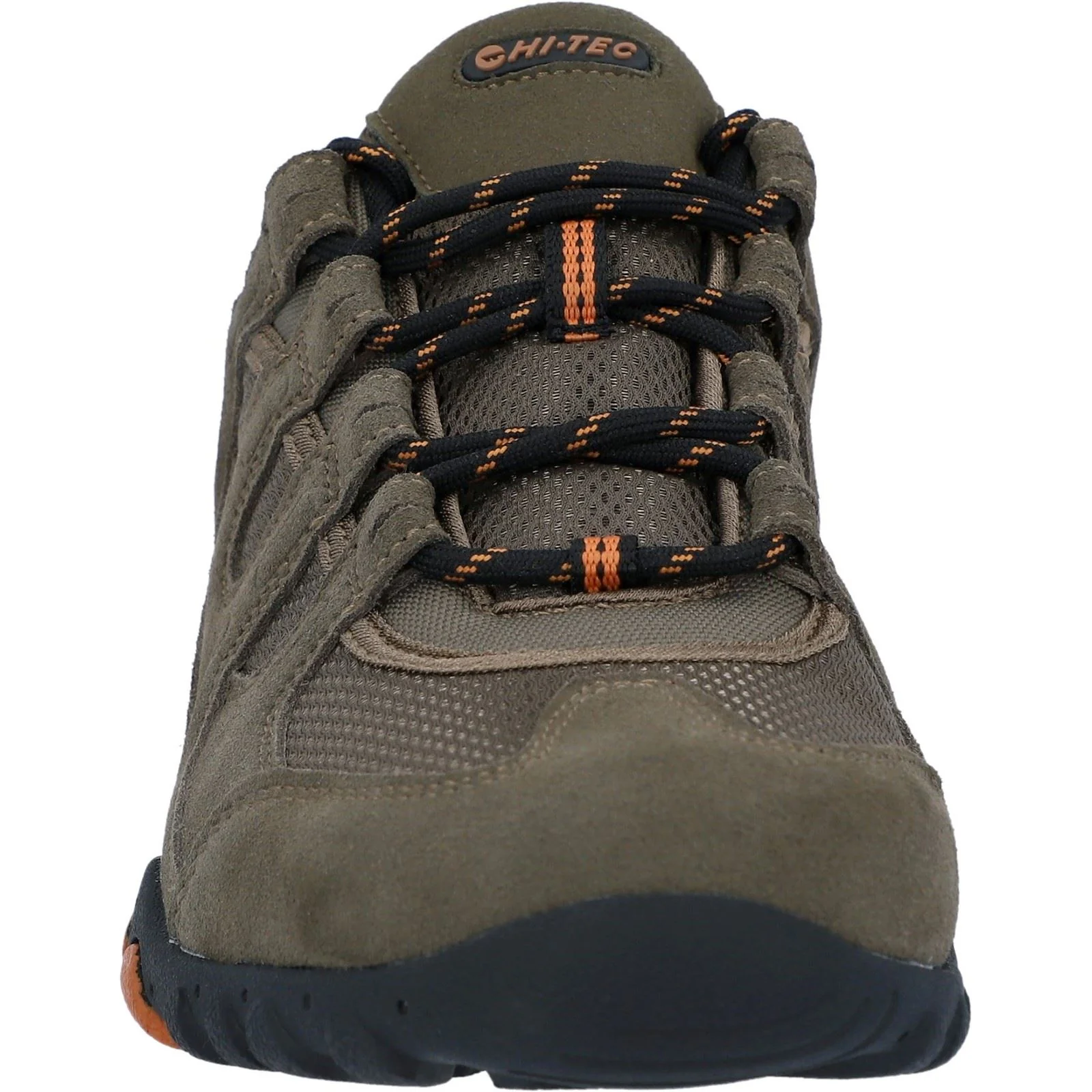 Hi-Tec Quadra II Suede Men's Taupe/Burnt Orange Hiking Boots - Image 3