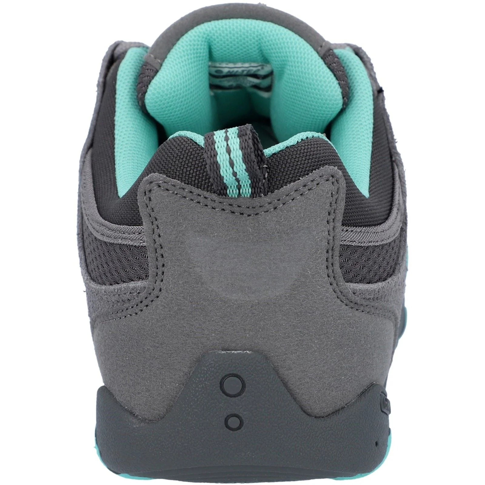 Hi-Tec Quadra II Suede Women's Grey/Mint Hiking Boots - Image 2