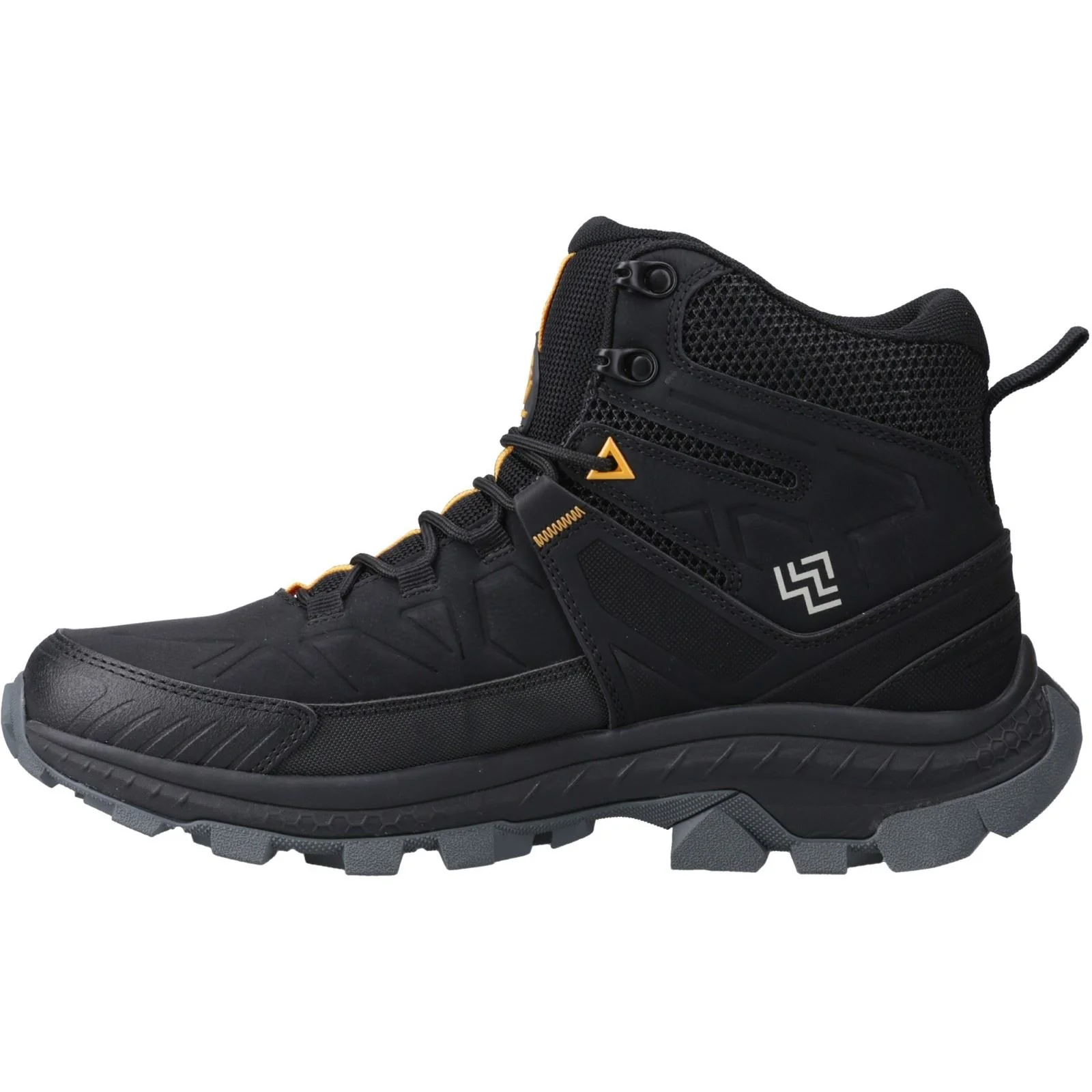 Hi-Tec Rainier Polyester Men's Black Hiking Boots - Image 5