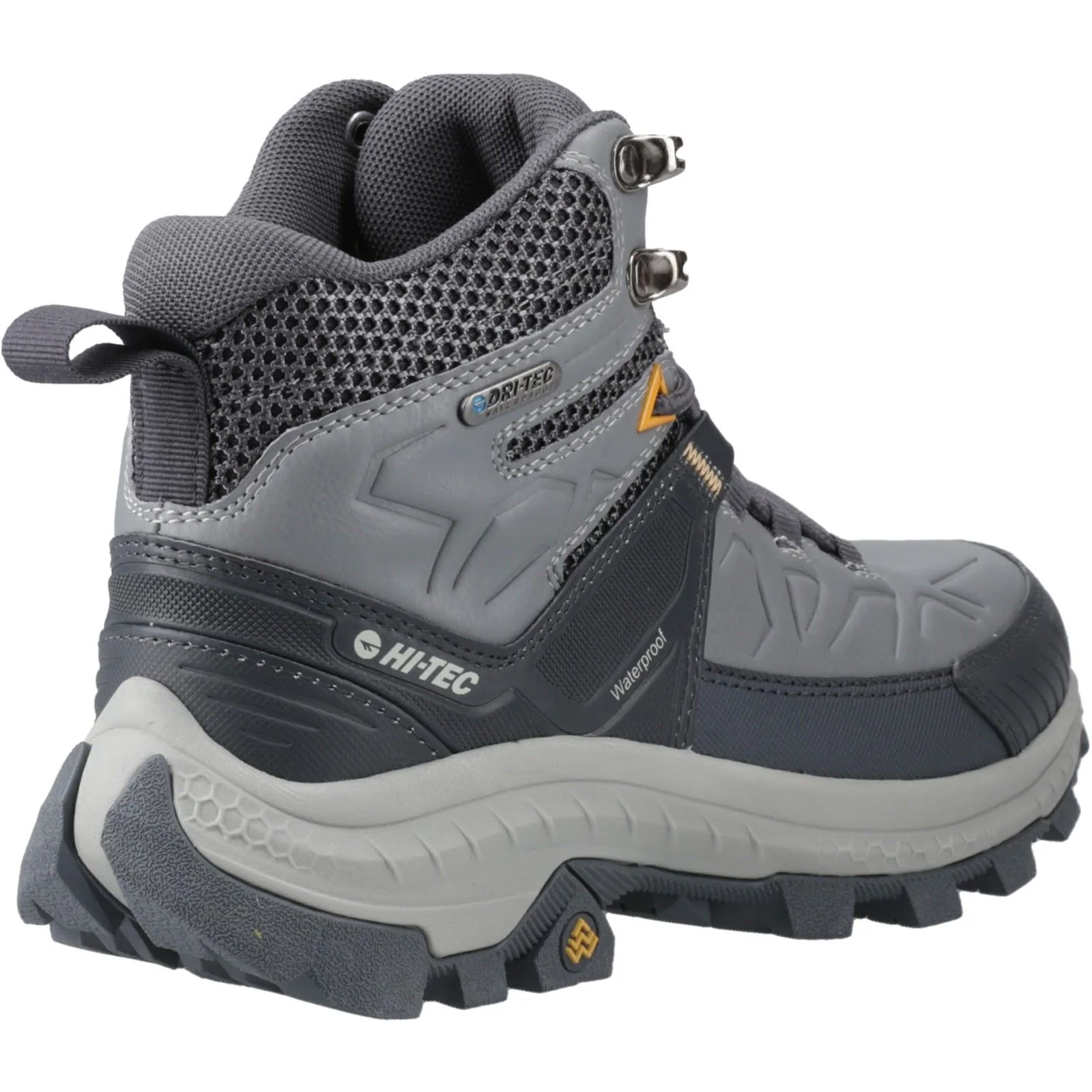 Hi-Tec Rainier Polyester Women's Cool Grey Hiking Boots - Image 2